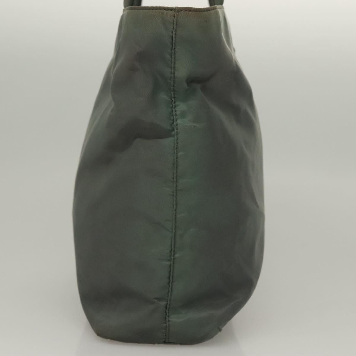 Prada PRADA Hand Bag Nylon Khaki Silver Size ONE SIZE - 5 Thumbnail