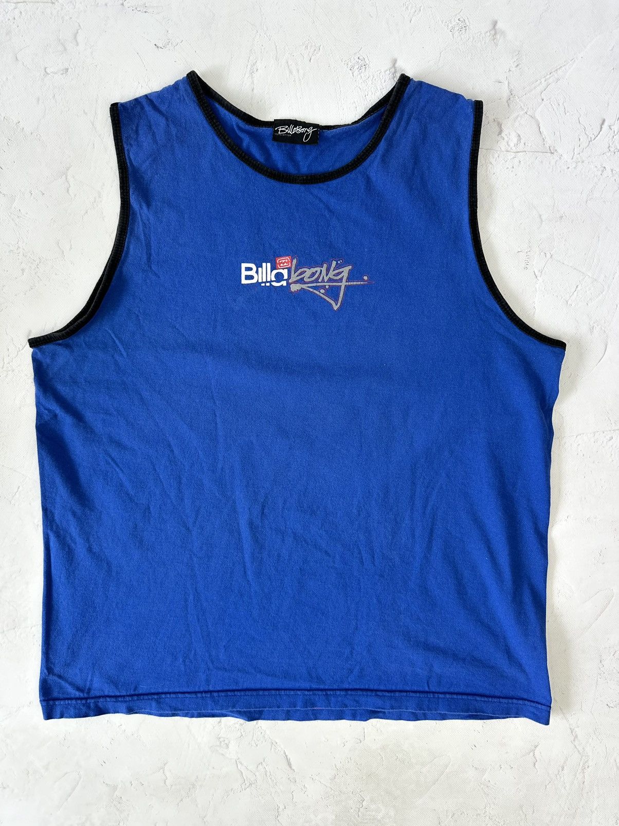 Billabong Vintage Y2K Billabong Blue Sleeveless Top Size US L / EU 52-54 / 3 - 2 Thumbnail