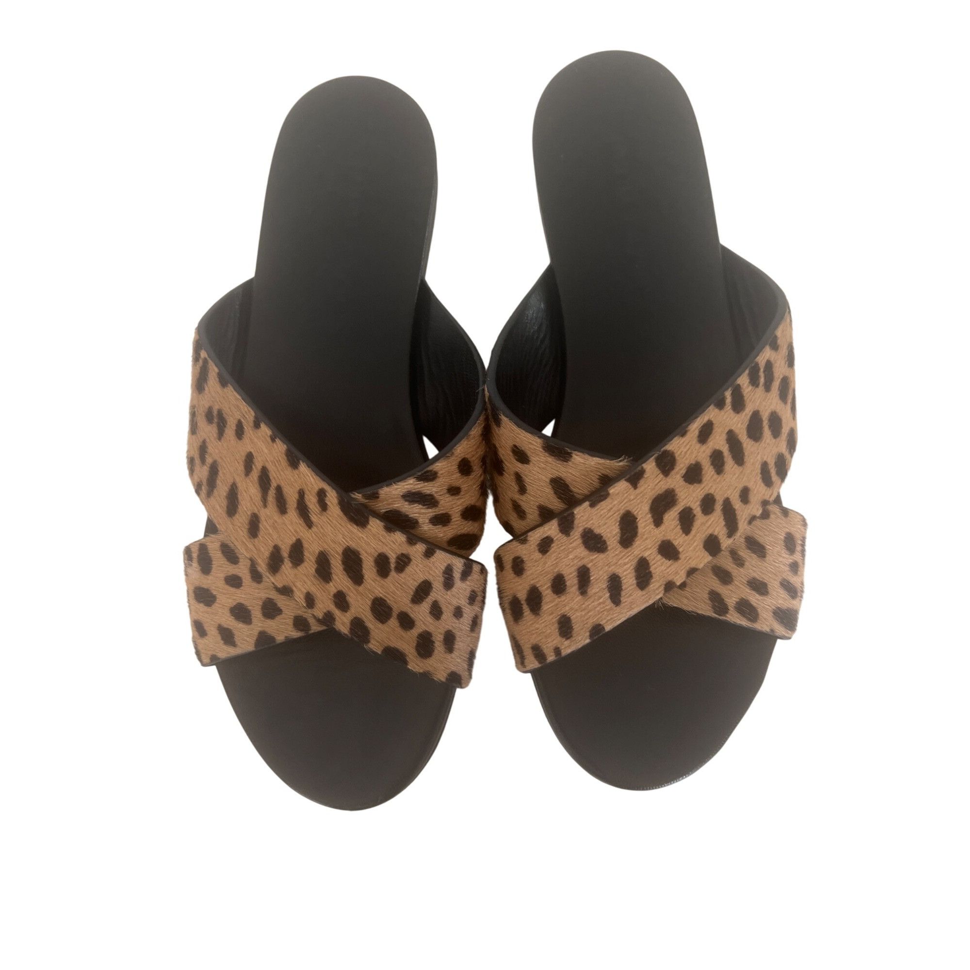 Other Jenni Kayne Leopard Print Slide Sandals Size US 7 / IT 37 - 1 Thumbnail