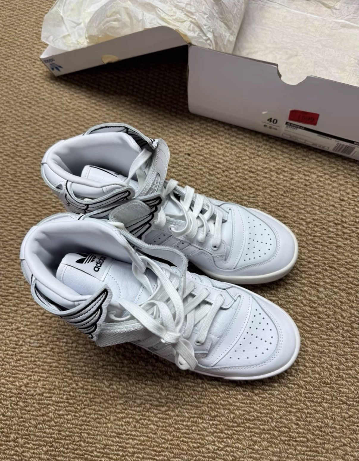 Adidas Adidas Jeremy Scott Wings 4.0 K37 Size US 6.5 / EU 39-40 - 3 Thumbnail
