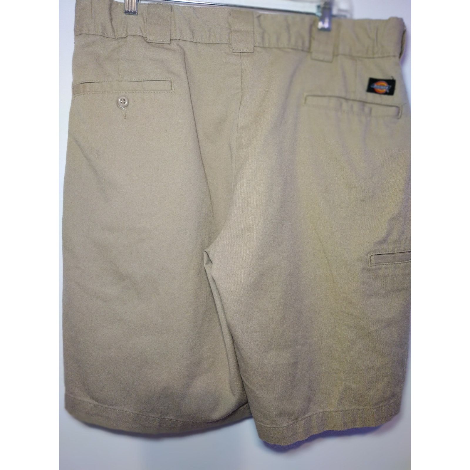 Dickies Dickies Mens Flex Chino Shorts Flat Front Relaxed Fit Khaki Size US 36 / EU 52 - 4 Thumbnail