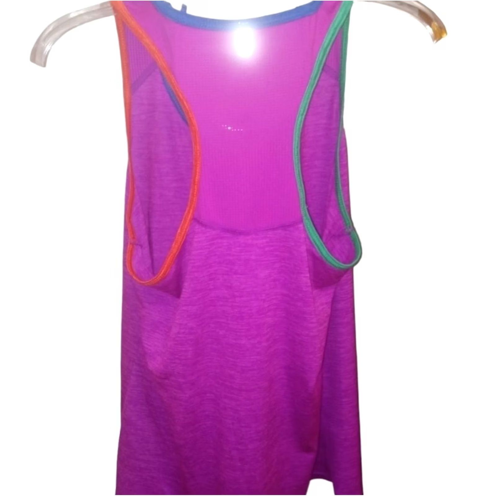 Fila VINTAGE? (No) FILA Tank Women Medium Racerback Purple Pink Sport Activewear Shirt M Women's Tank Top Size M / US 6-8 / IT 42-44 - 2 Thumbnail