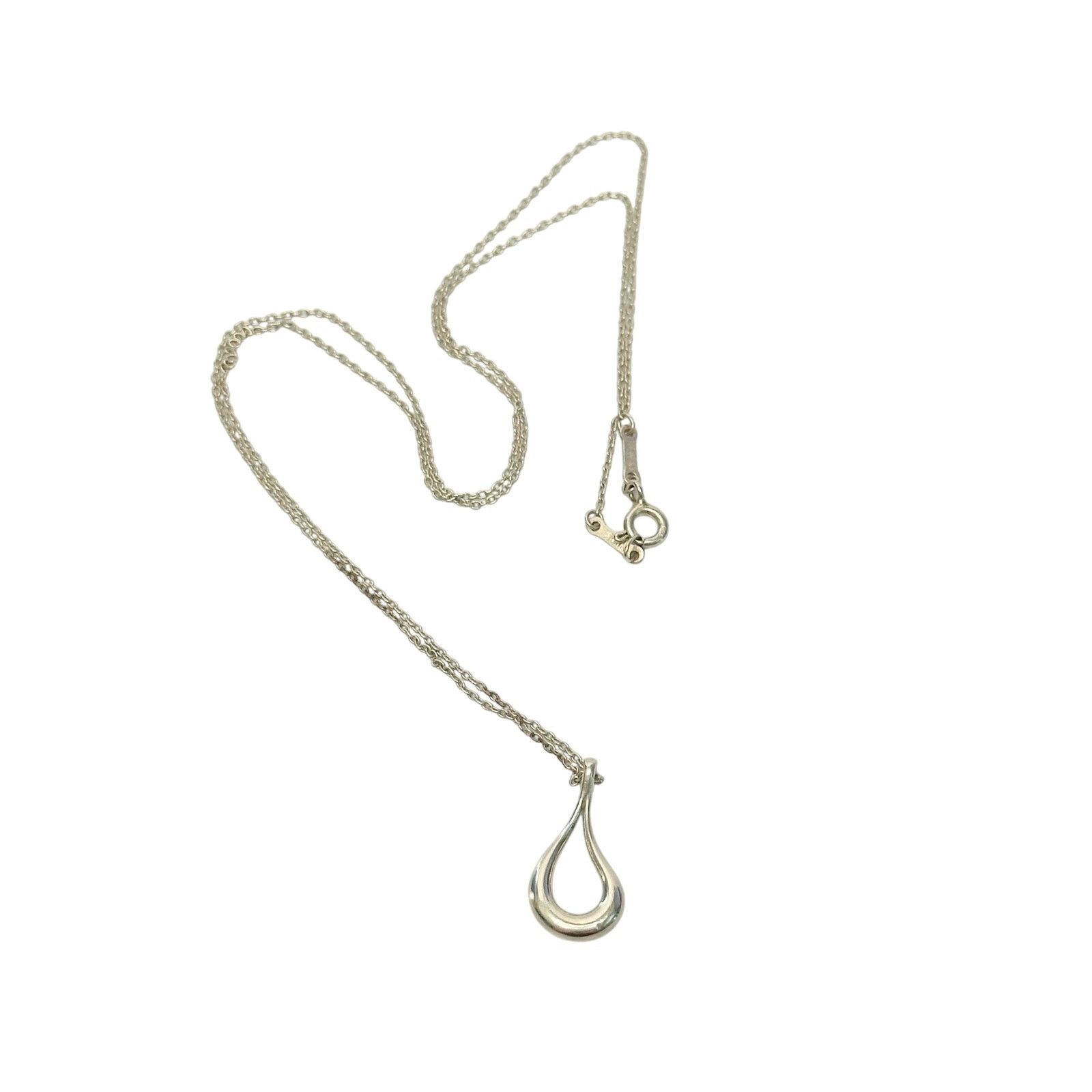 Tiffany & Co. Tiffany & Co Small Elsa Peretti Teardrop Necklace 18" Size ONE SIZE - 10 Thumbnail