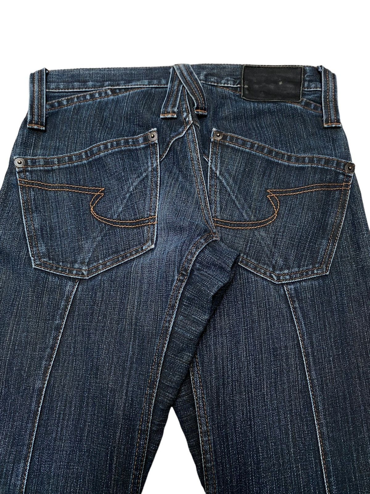 Vintage Vintage Japanese Brand Semantic Design Flared Jeans 1990s Size US 29 - 6 Thumbnail