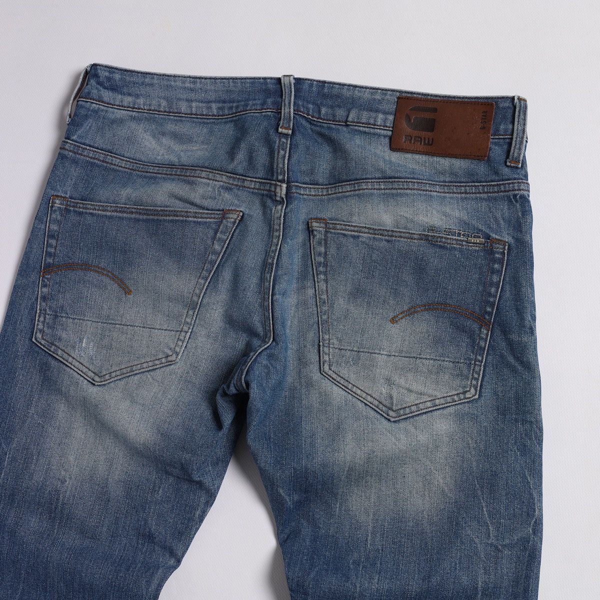G-Star G star Raw Denim Jeans Distressed Pants Size US 31 - 11 Thumbnail