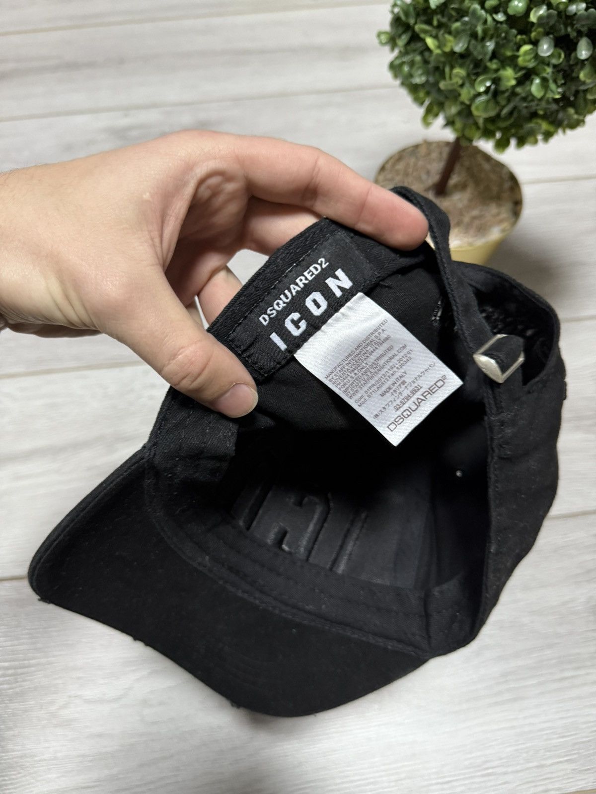 Dsquared2 Dsquared ICON cap big logo hat Size ONE SIZE - 3 Thumbnail