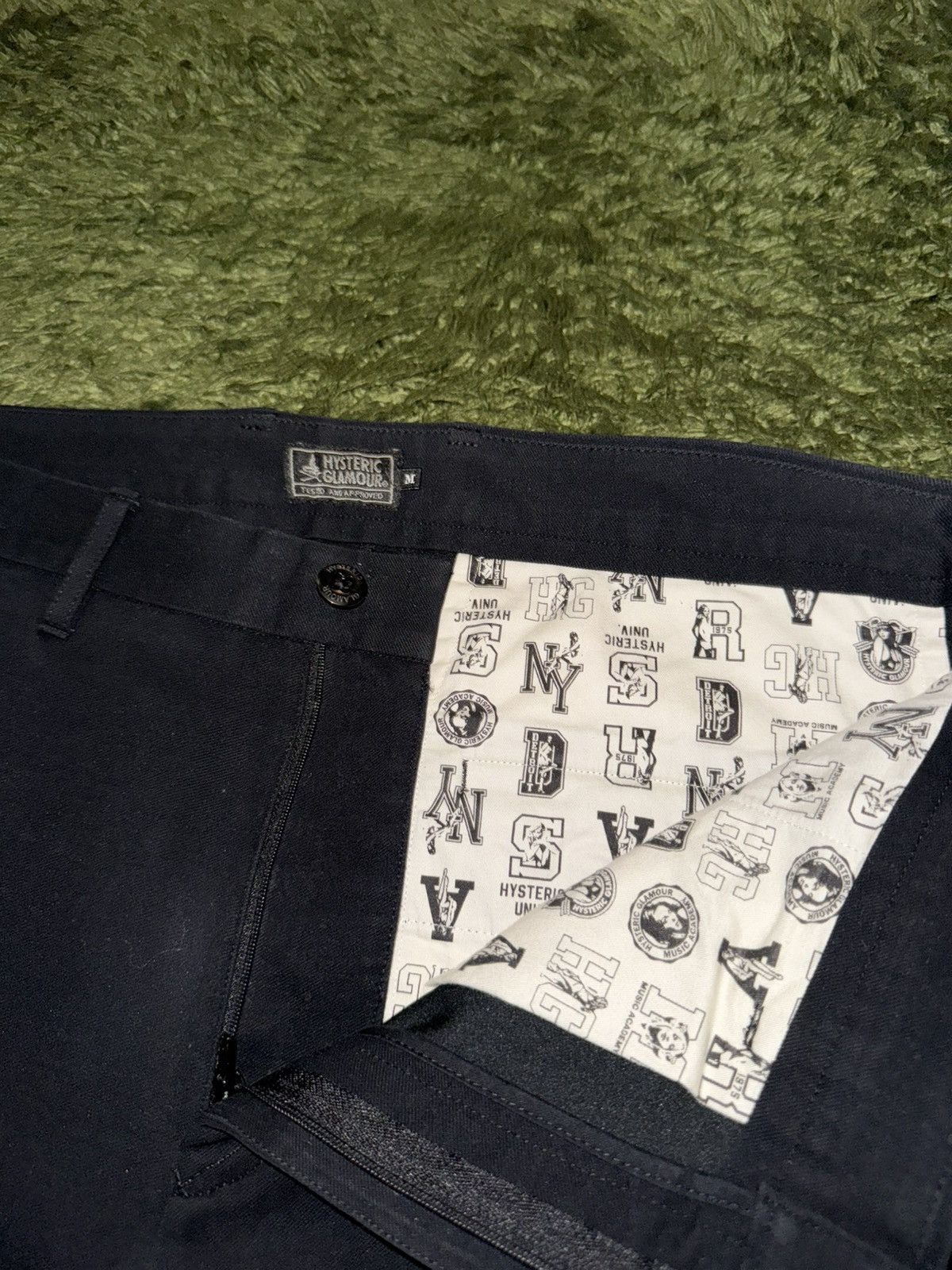 Hysteric Glamour [M] Hysteric Glamour Cotton-Poly Blended Easy Pants Black Size US 32 / EU 48 - 3 Thumbnail