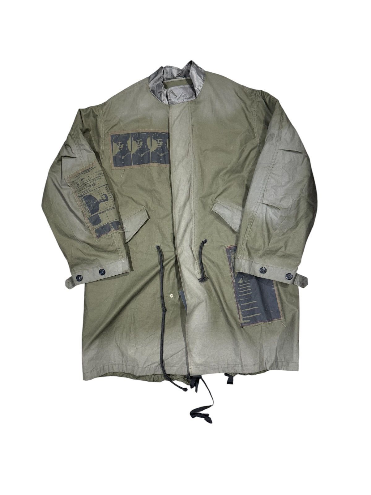 Other Richill Melancholy Faded Patchwork Olive Parka Size US S / EU 44-46 / 1 - 1 Thumbnail