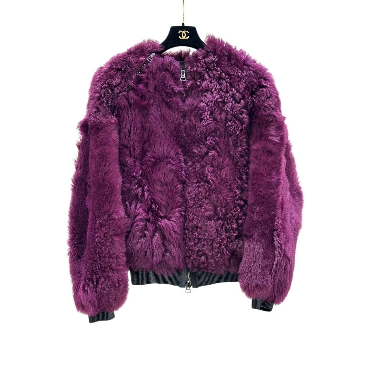Tom Ford TOM FORD Lamb Fur Chubby Bomber Jacket - Size 38 Size S / US 4 / IT 40 - 1 Thumbnail