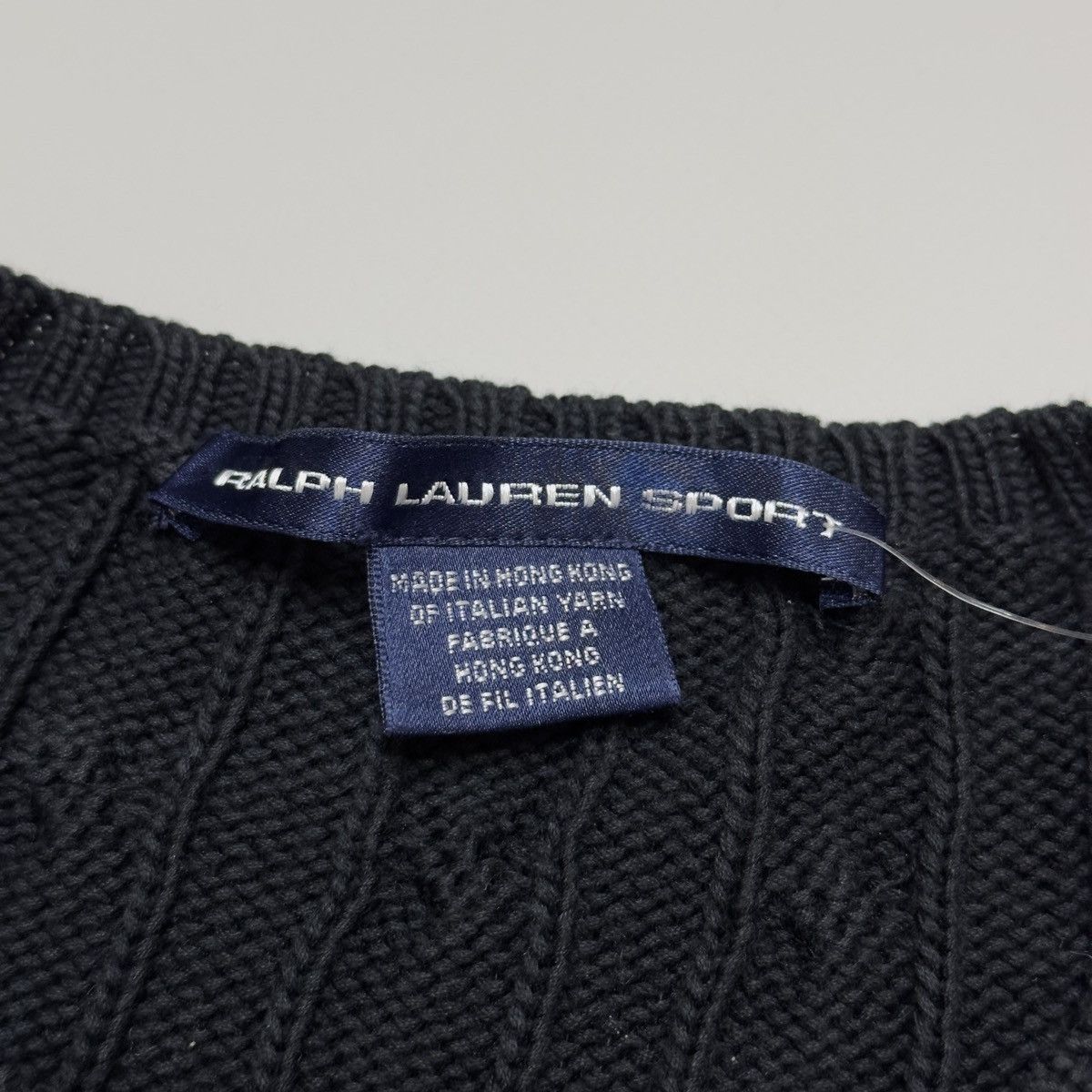 Polo Ralph Lauren Polo Ralph Lauren cable knit short sleeve top sweater Size L / US 10 / IT 46 - 6 Thumbnail