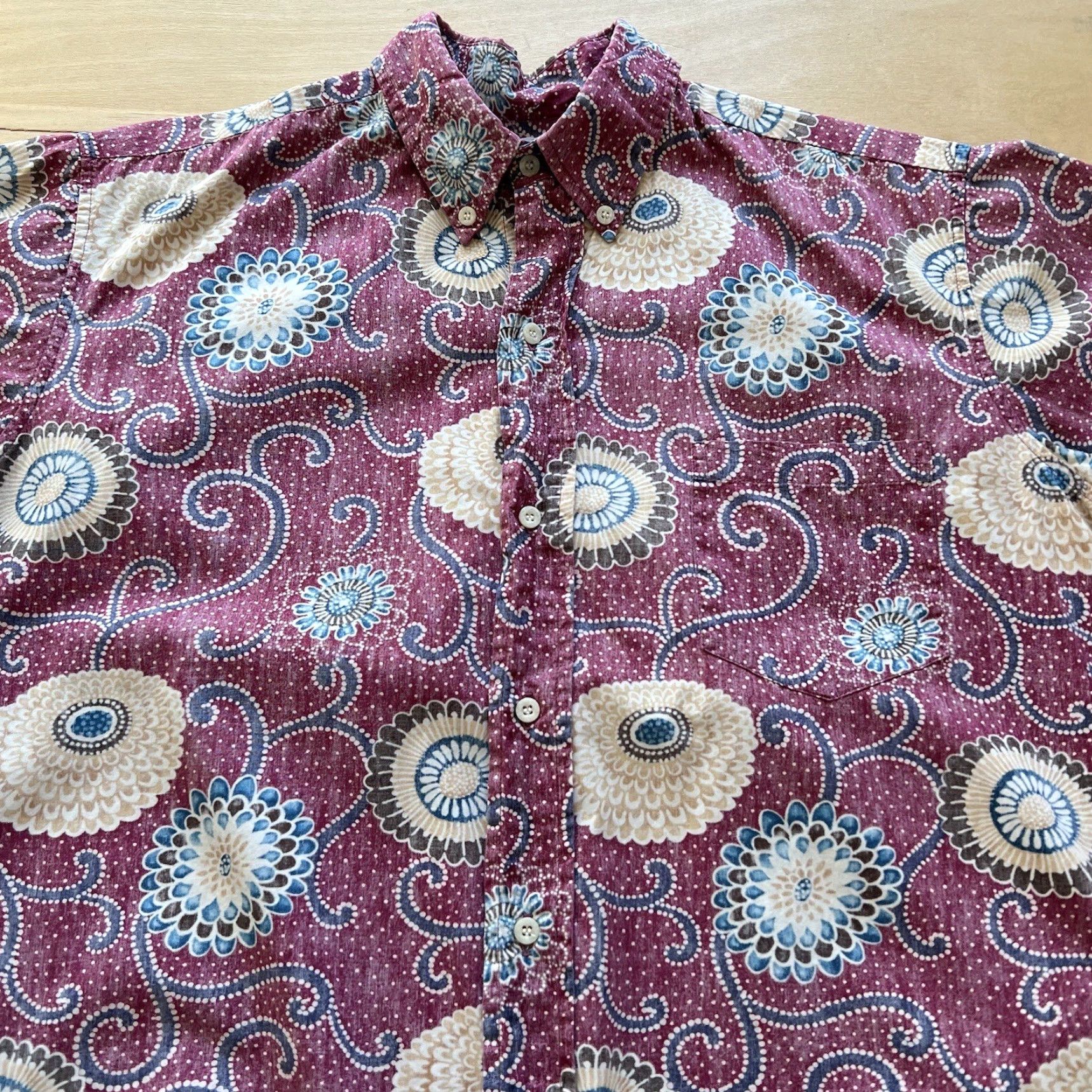 Reyn Spooner Reyn Spooner Paisley Hawaiian Shirt Large Multicolor Hawaii Surfing Vacation Casual Button-Up Shirt Men Regular Color Multicolor 90s Aloha Size US L / EU 52-54 / 3 - 3 Thumbnail