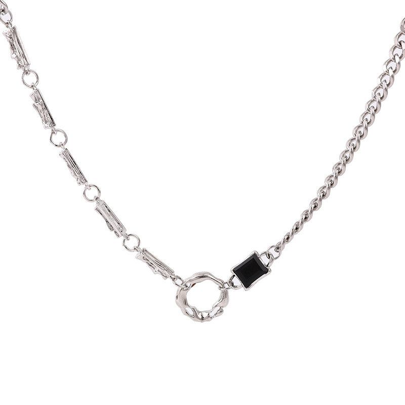 Jewelry Y2k Titanium Steel Polishing Necklace Size ONE SIZE - 5 Thumbnail