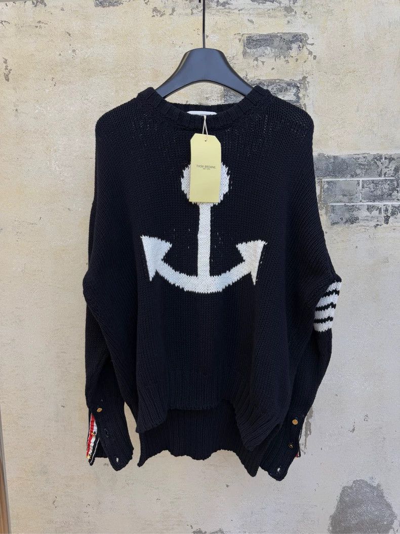 Thom Browne Thom Browne A pure wool sweater Size US M / EU 48-50 / 2 - 1 Thumbnail