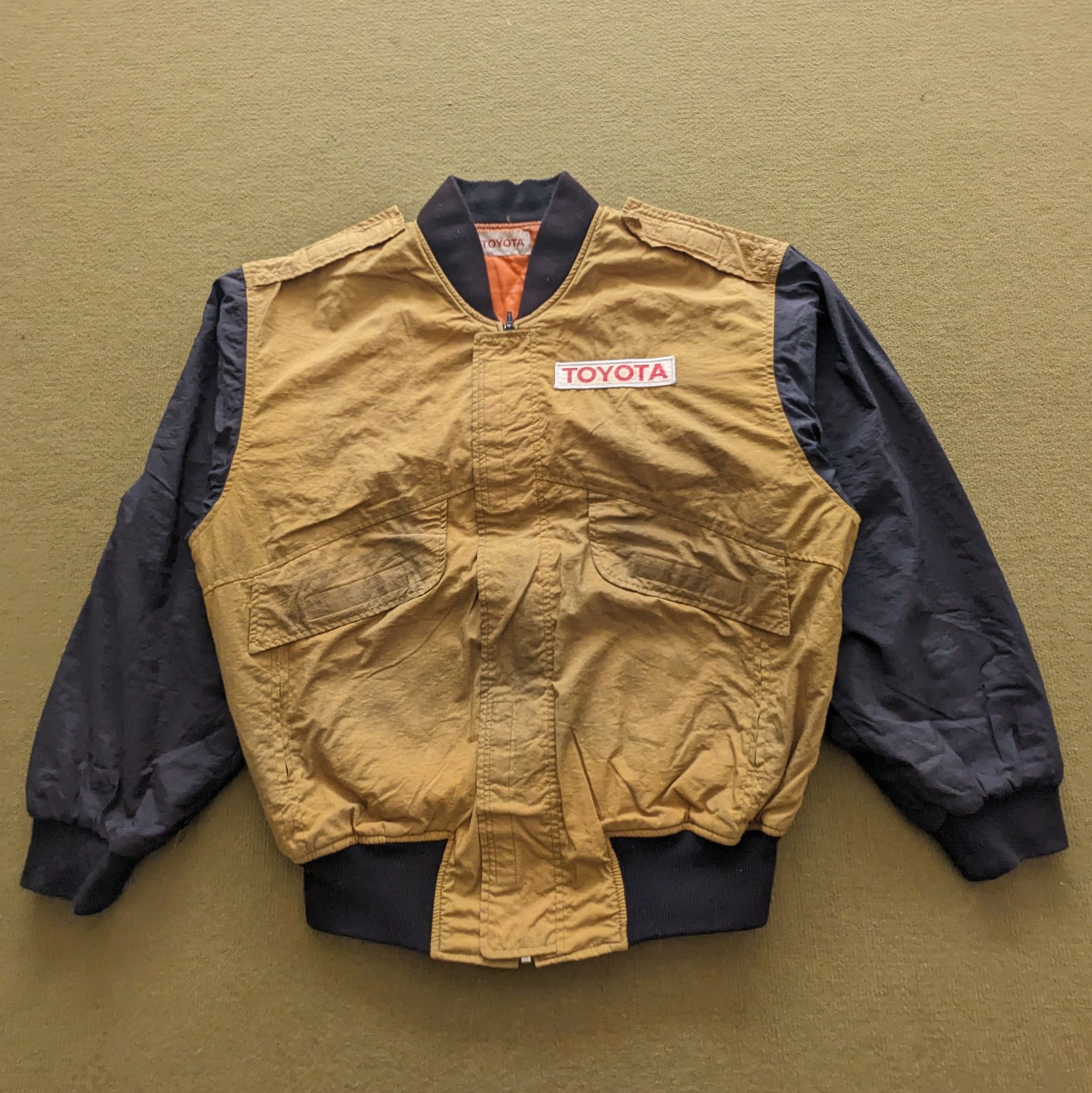 Japanese Brand Vintage TOYOTA Racing Motorsports Bomber Jacket Size US M / EU 48-50 / 2 - 3 Thumbnail