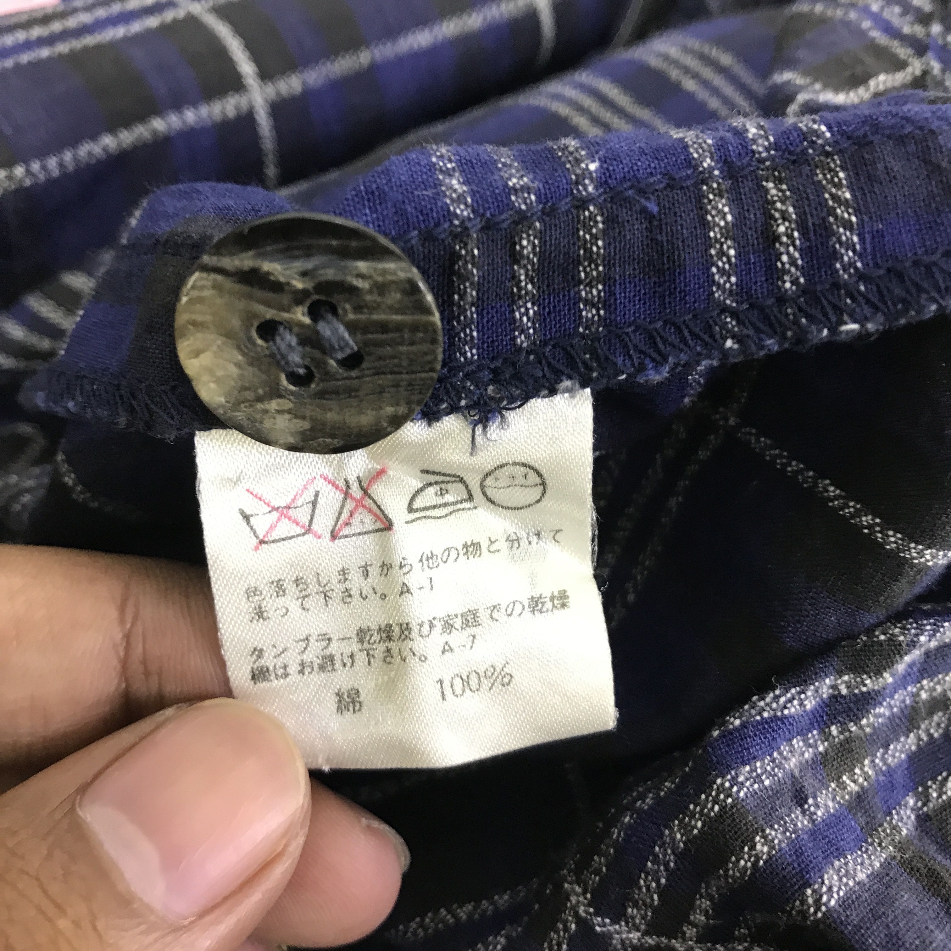 Issey Miyake ISSEY MIYAKE TARTAN BLAZER COAT JACKET K125B9 Size US M / EU 48-50 / 2 - 11 Thumbnail