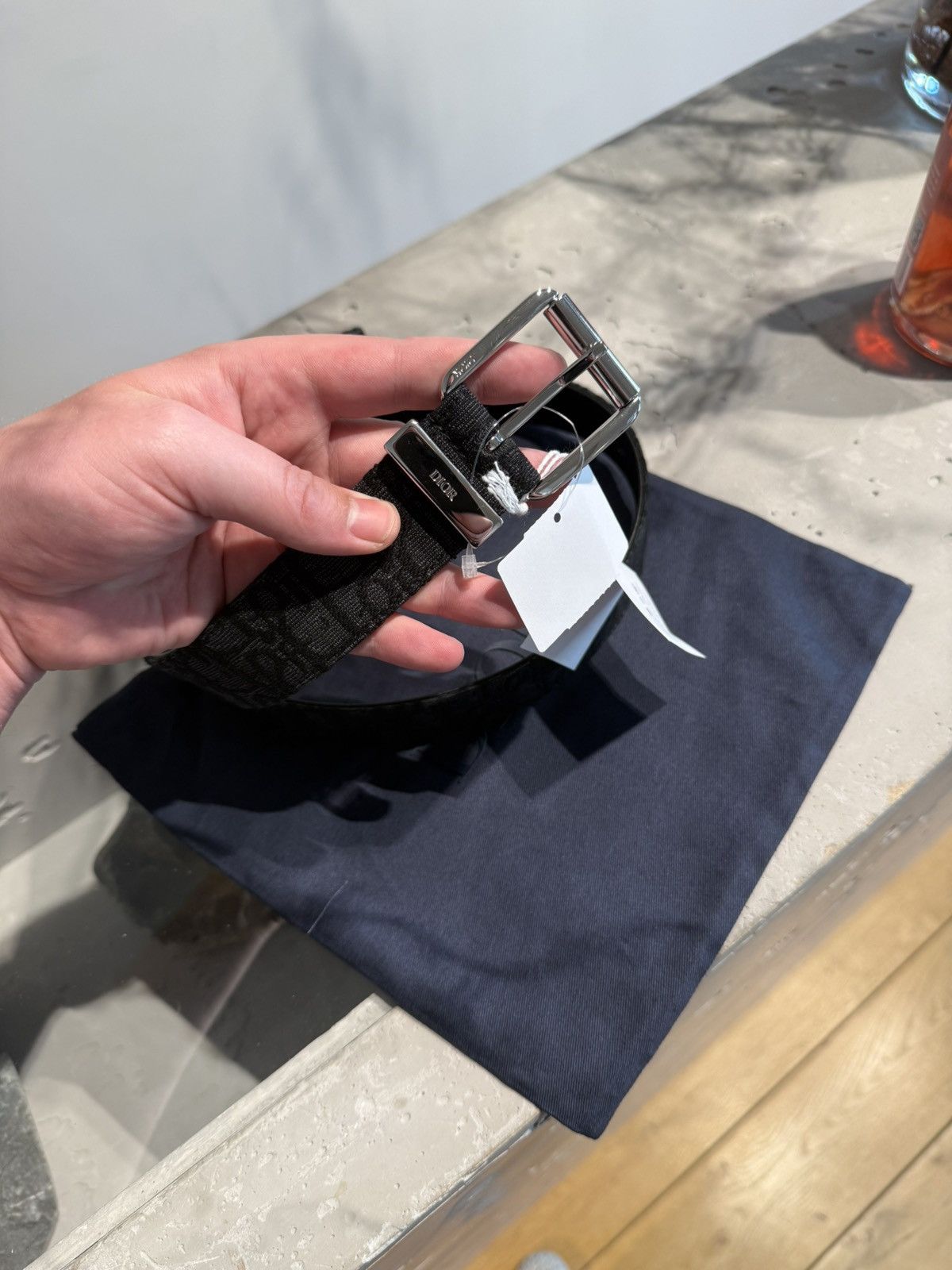 Dior BNWT Dior Oblique belt Size 36 - 2 Thumbnail