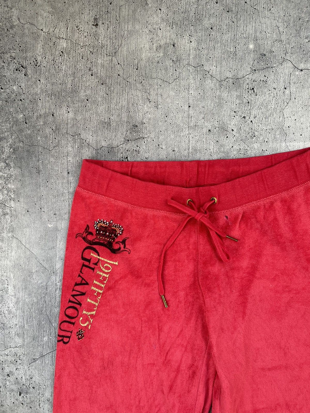 Juicy Couture Vintage y2k Juicy Couture Style Velour Track Suit Size 40" / US 18 - 6 Thumbnail