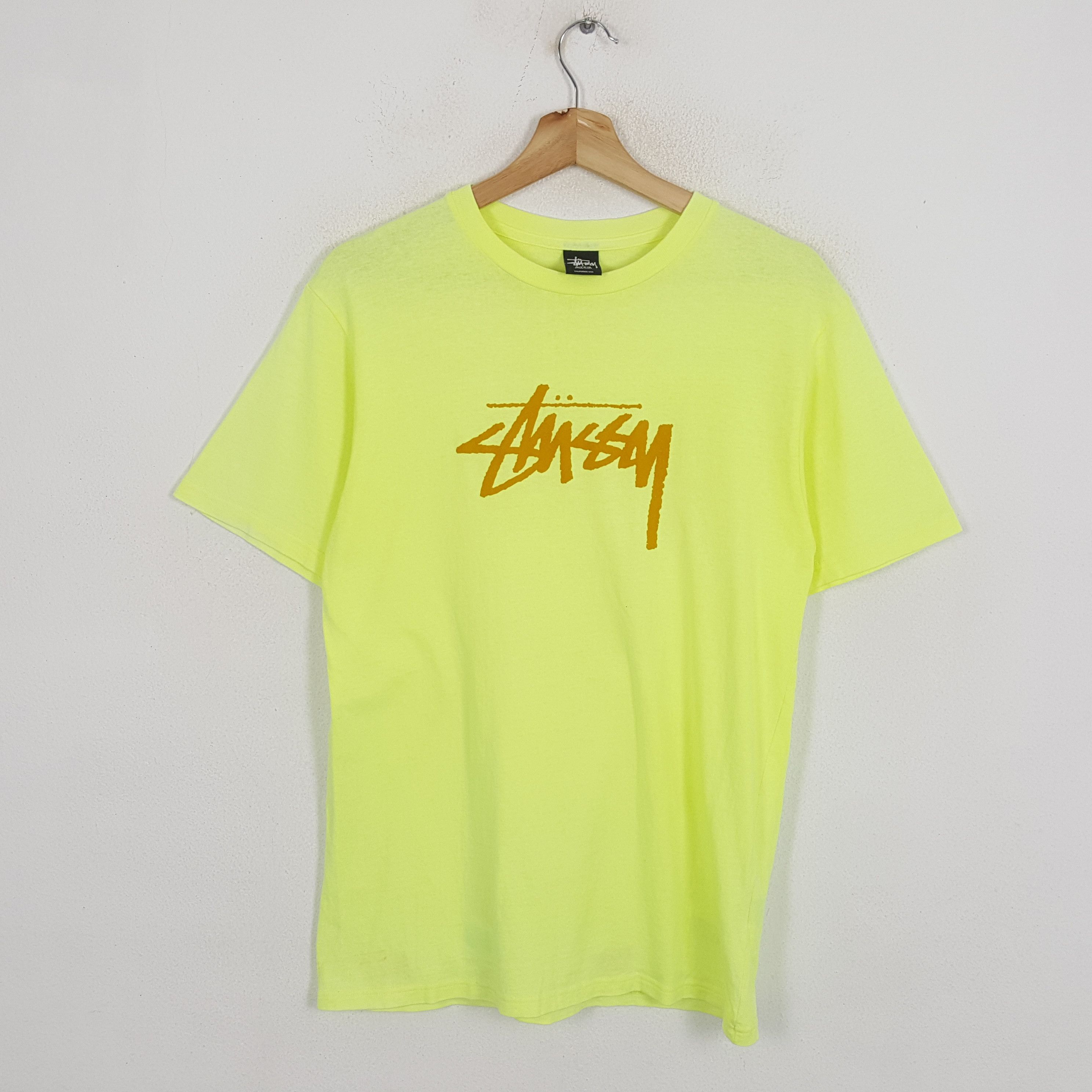 Vintage STUSSY Streewear Skateboard Original Logo T-Shirts