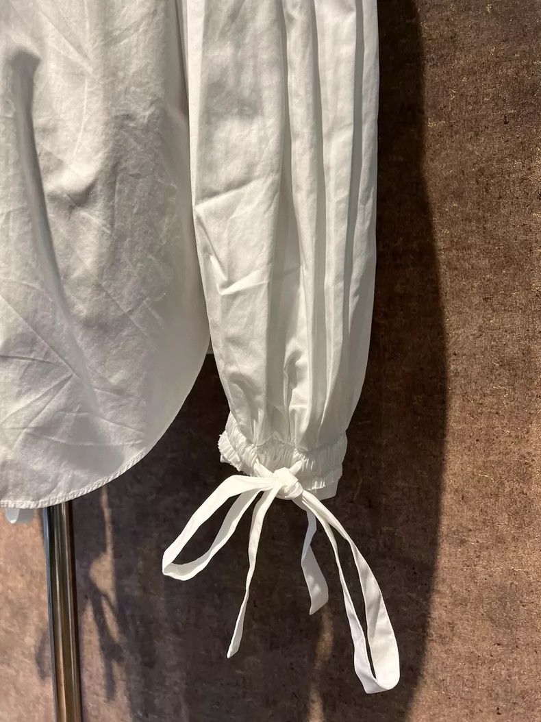 Alexander McQueen Alexander Mcqueen White court shirt Size M / US 6-8 / IT 42-44 - 4 Thumbnail