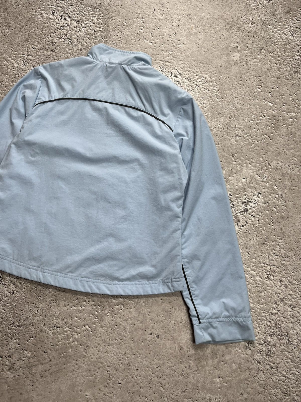 Nike Vintage Nike Women’s Light Blue Windbreaker Jacket Size XS / US 0-2 / IT 36-38 - 13 Thumbnail