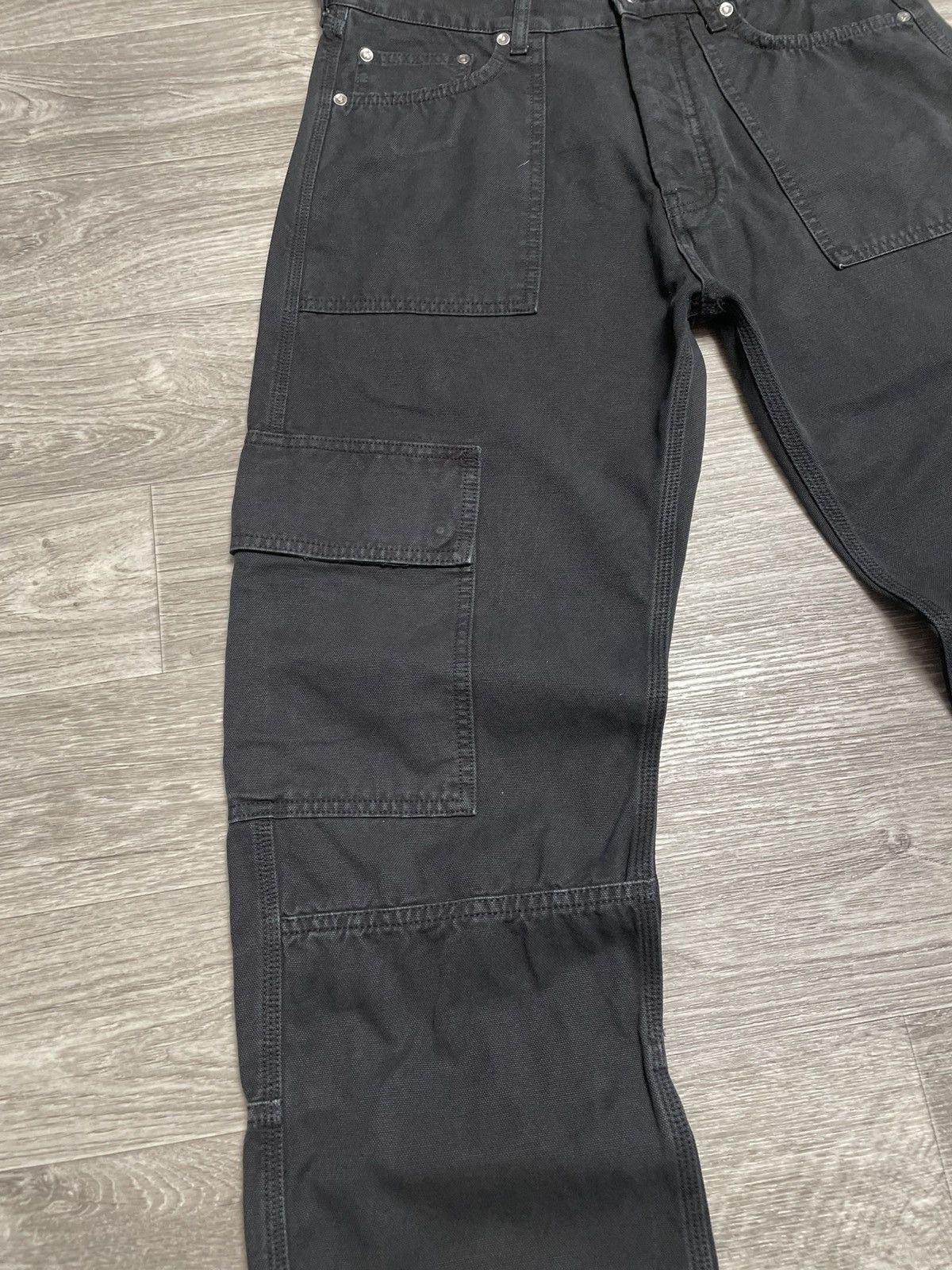 Off-White Off White Black Cargo Jeans Size US 32 / EU 48 - 3 Thumbnail