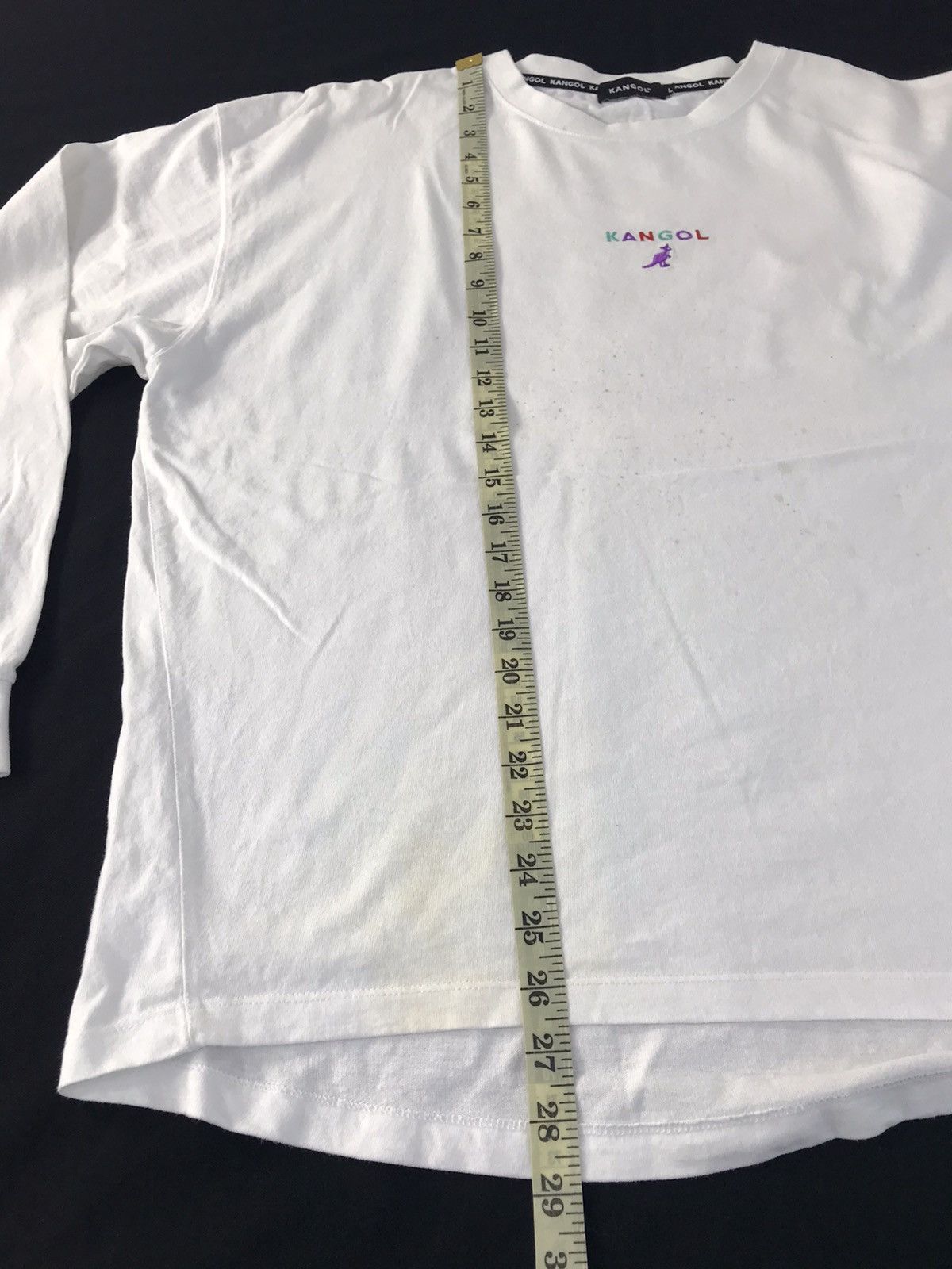 Designer Kangol Bandana Box Logo Longsleeve Tee T-shirt Size US XL / EU 56 / 4 - 11 Thumbnail