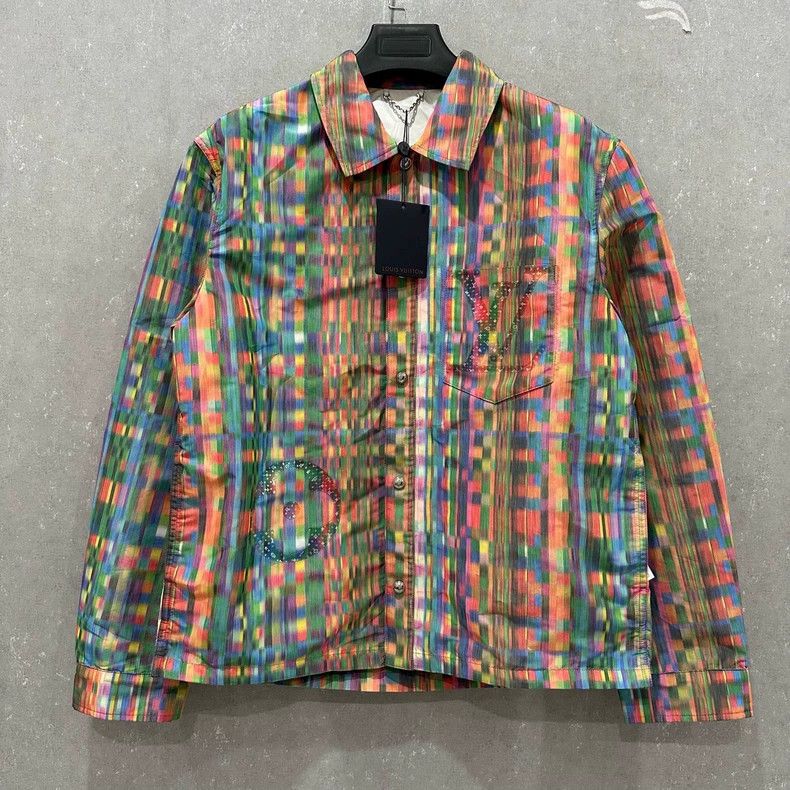 Louis Vuitton Louis Vuitton 25SS Color Plaid Shirt Jacket - dmc Size US L / EU 52-54 / 3 - 1 Thumbnail