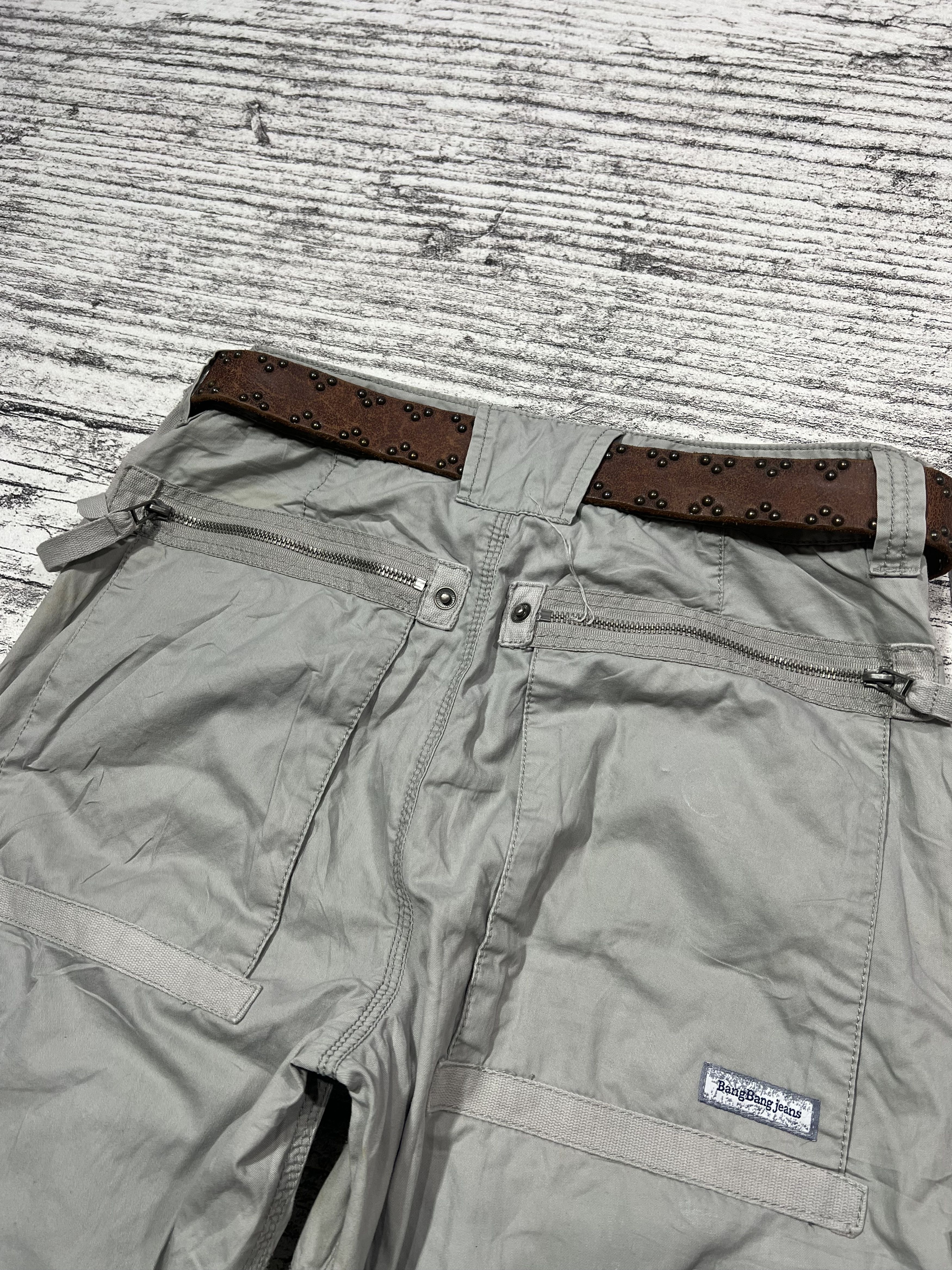 Japanese Brand 2000s Hysteric Bondage Adjustable Baggy Cargo y2k Lgb Ifsix Size US 28 / EU 44 - 6 Thumbnail