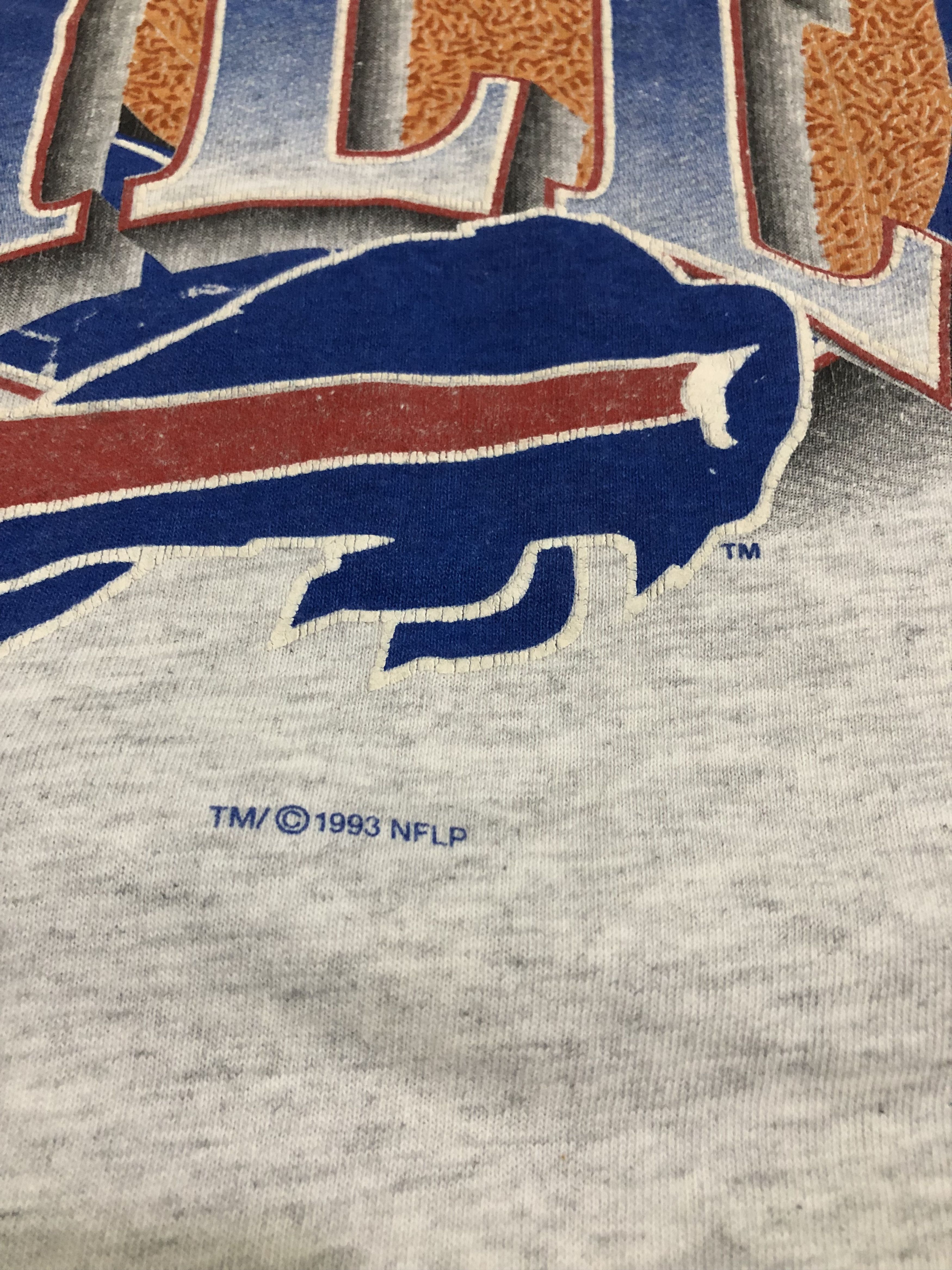 NFL × Starter Vintage Worn NFL Buffalo Bills Tshirt Size US L / EU 52-54 / 3 - 5 Thumbnail