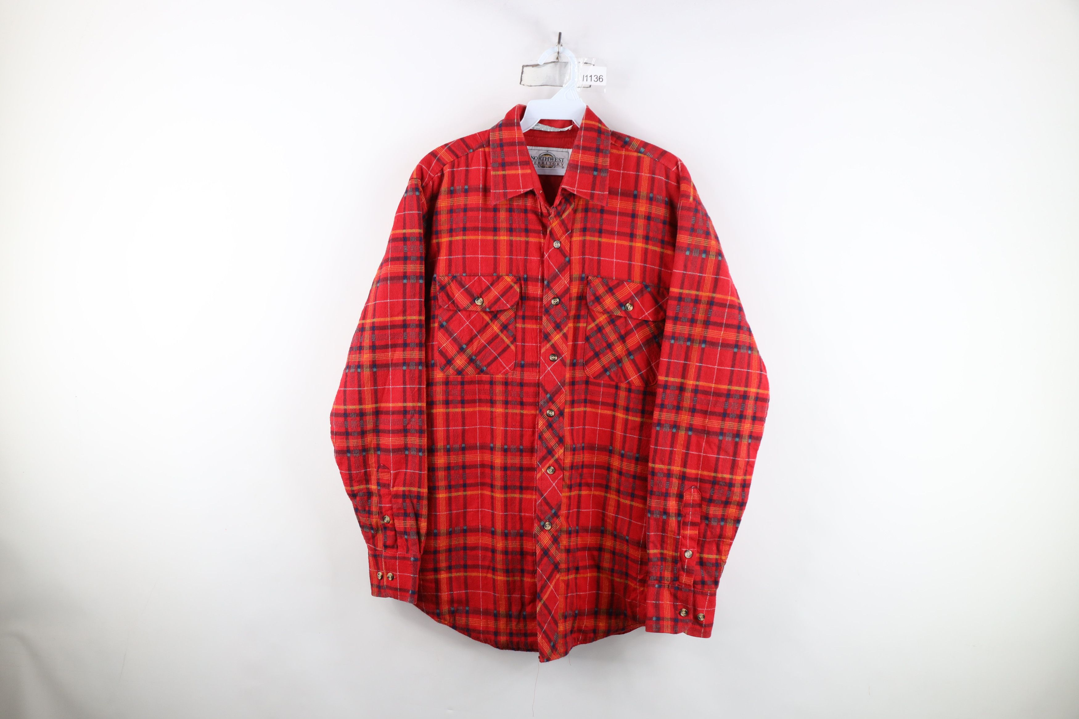 Vintage Vintage 70s 80s Streetwear Flannel Shirt Jacket Jac Shirt Size US M / EU 48-50 / 2 - 1 Thumbnail