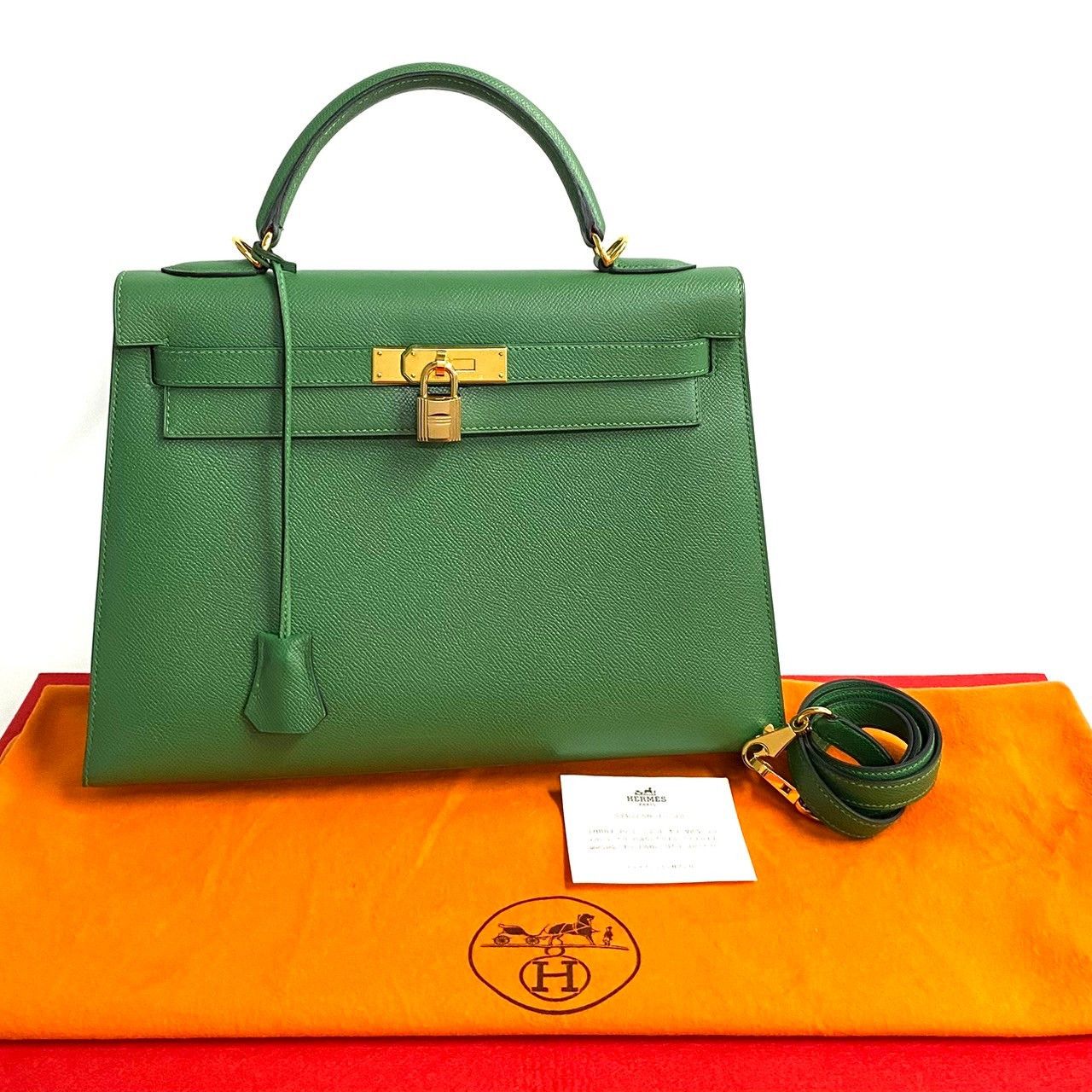 Hermes Hermes Hermes Kelly Epsom 2way bag Leather Shoulder Bag Stamp D (2000) Size ONE SIZE - 1 Thumbnail