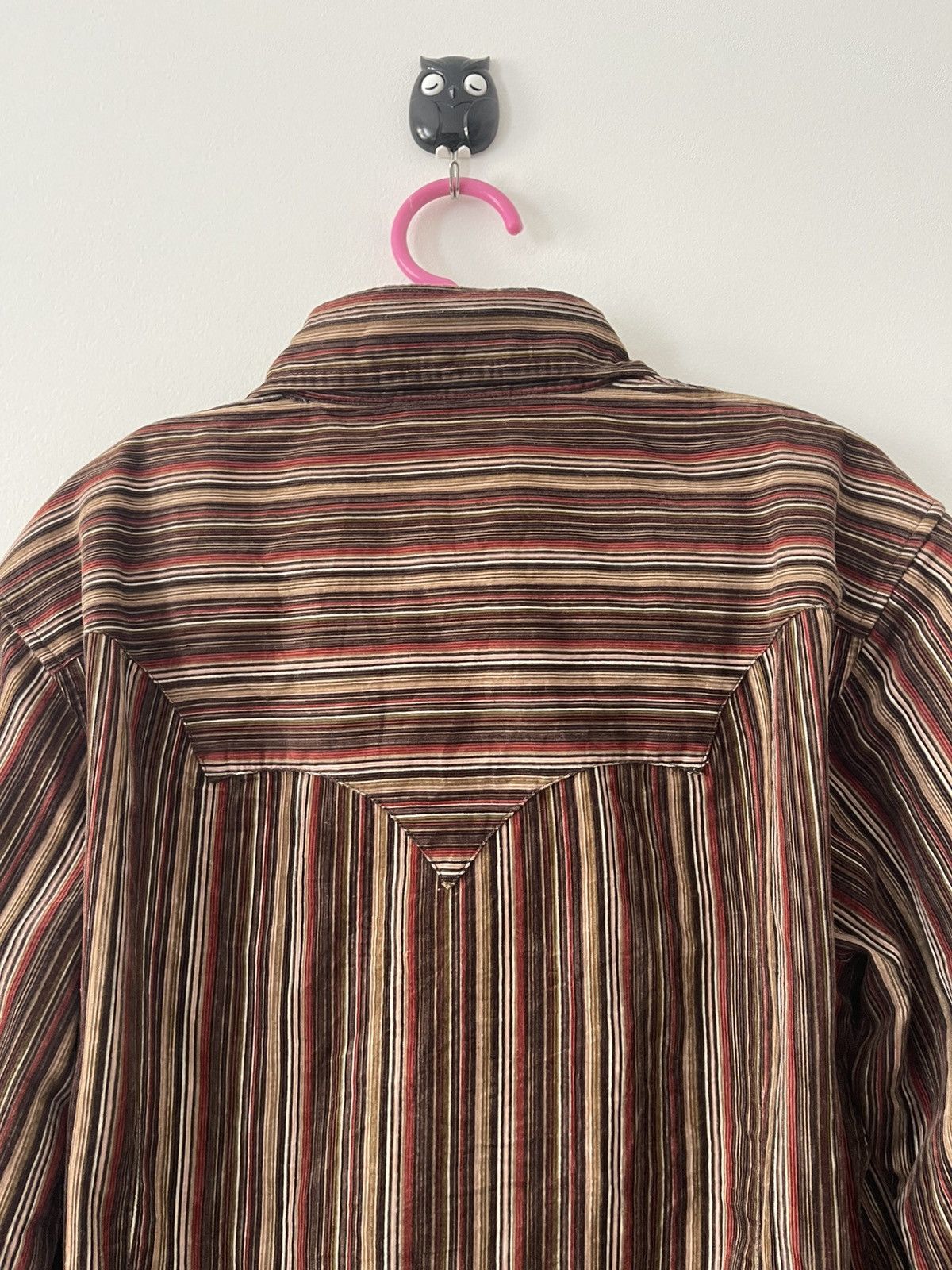 Katharine Hamnett London Rare Vintage HAMNETT Striped Western Style Button Up Size M / US 6-8 / IT 42-44 - 8 Thumbnail