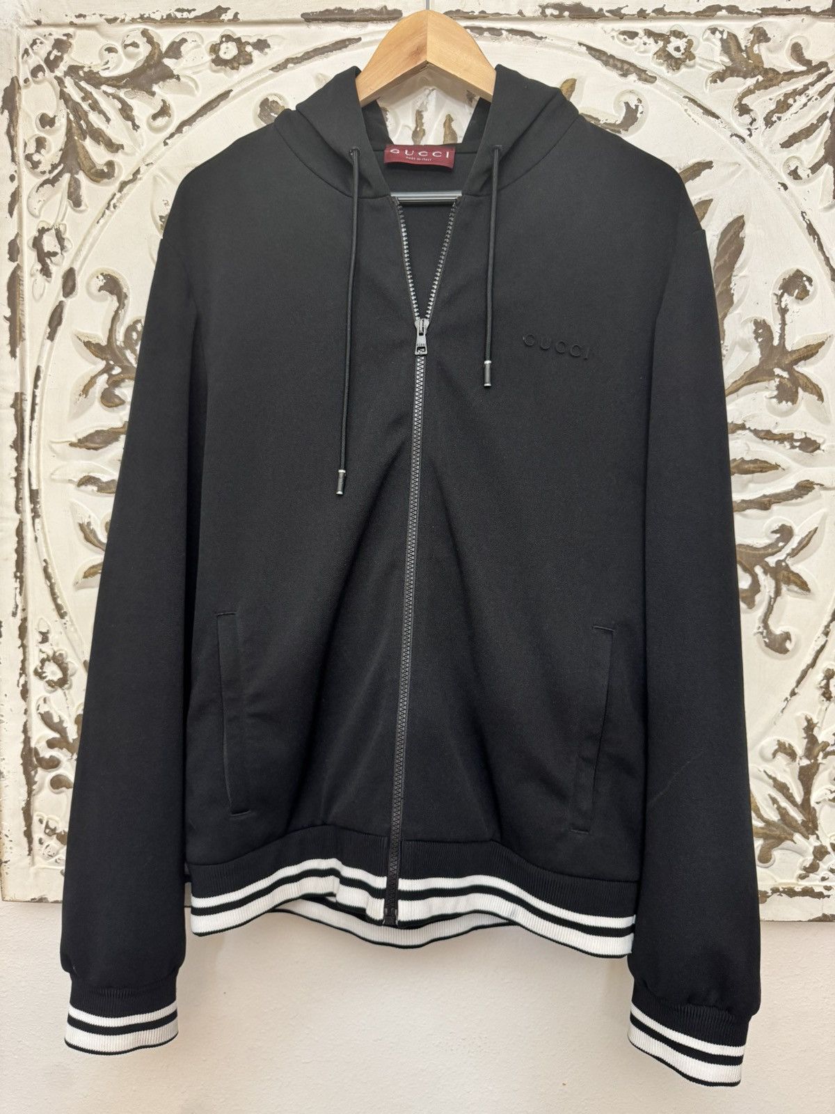 Gucci Black guccu zip up Size US M / EU 48-50 / 2 - 1 Thumbnail