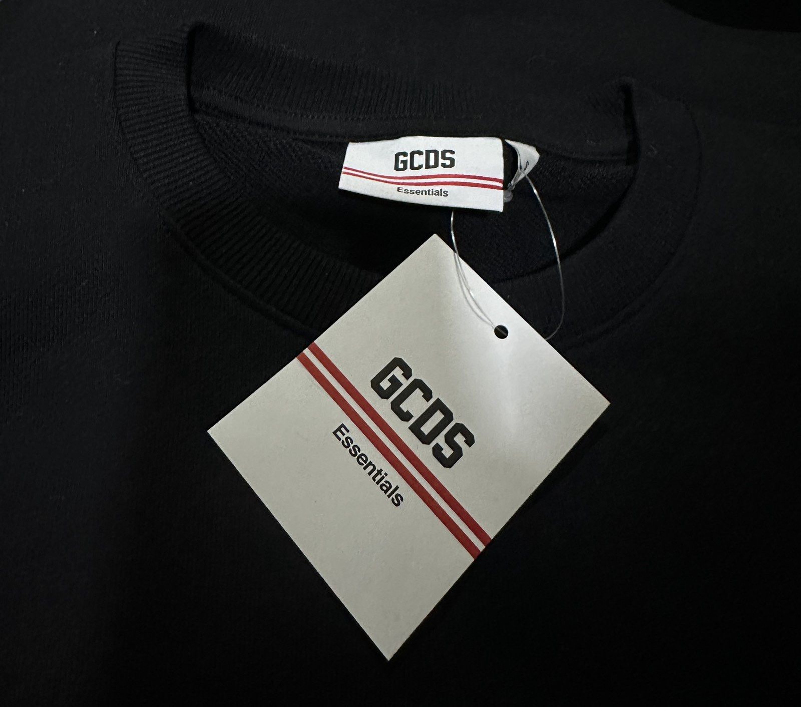 GCDS Black Logo Sweatshirt Size US S / EU 44-46 / 1 - 5 Thumbnail