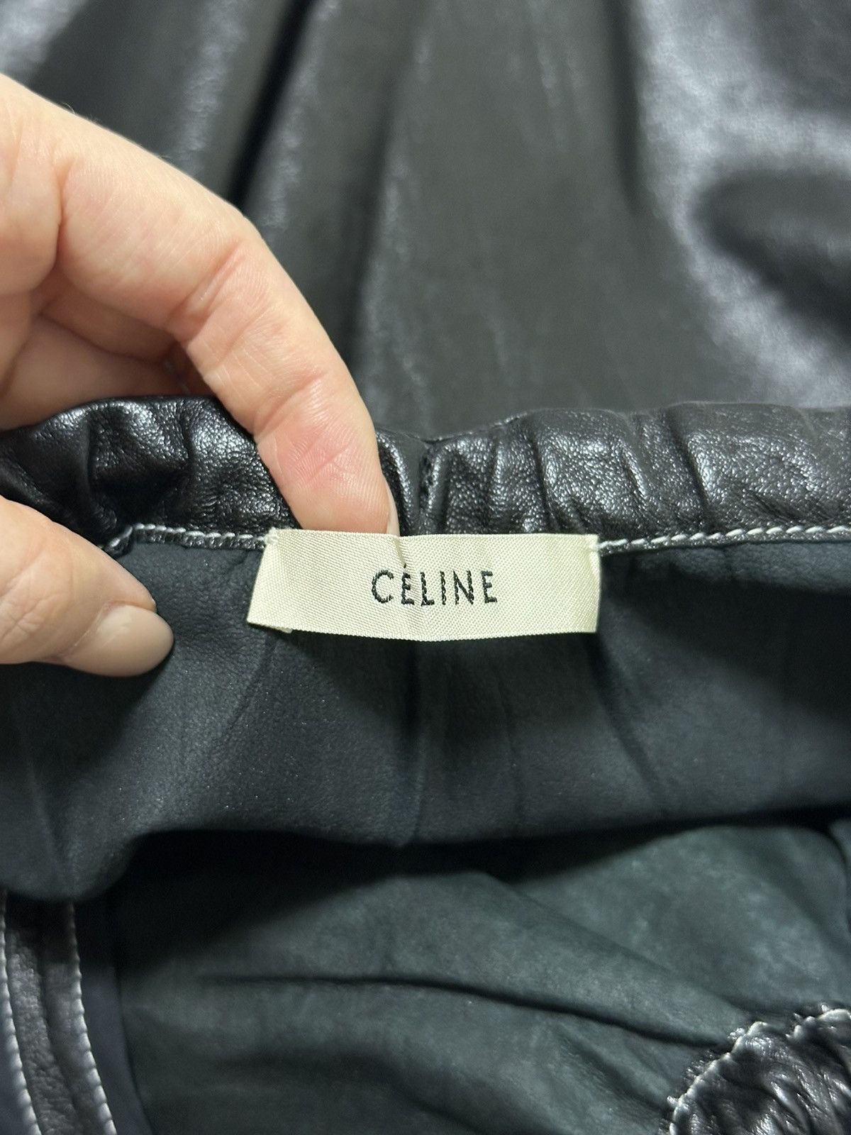 Celine CELINE Resort 2016 Cut Out Detail Leather Top Size XS / US 0-2 / IT 36-38 - 5 Thumbnail
