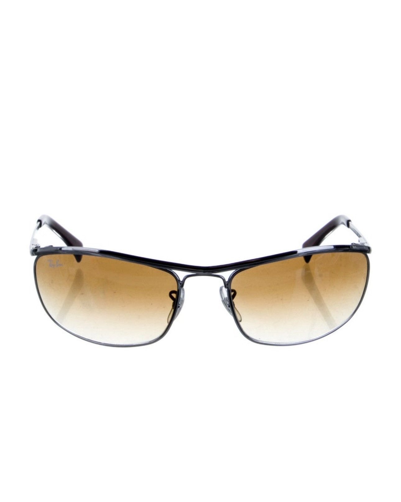 image of Rayban Ray Ban Aviator Sunglasses in Brown, Men's