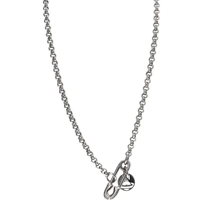 Vivienne Westwood Vivienne Westwood Imogene Clip Necklace in Silver 0079 Size ONE SIZE - 1 Thumbnail