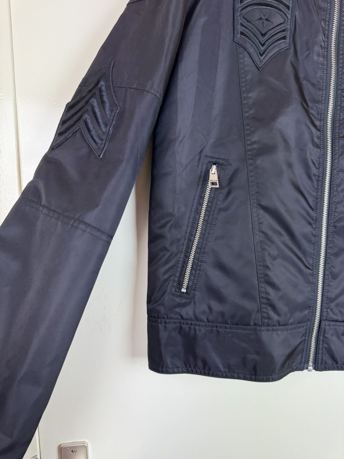 Just Cavalli Just Roberto Cavalli nylon black bomber jacket car coat M Size US M / EU 48-50 / 2 - 6 Thumbnail