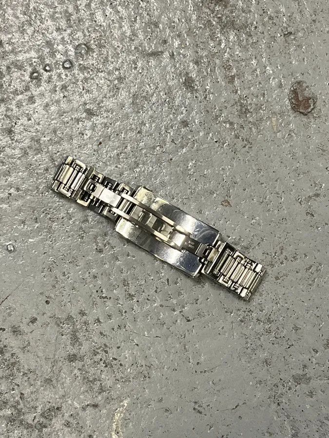 Dolce & Gabbana 2000s Dolce & Gabbana Warning Stainless Steel Bracelet Size ONE SIZE - 4 Thumbnail