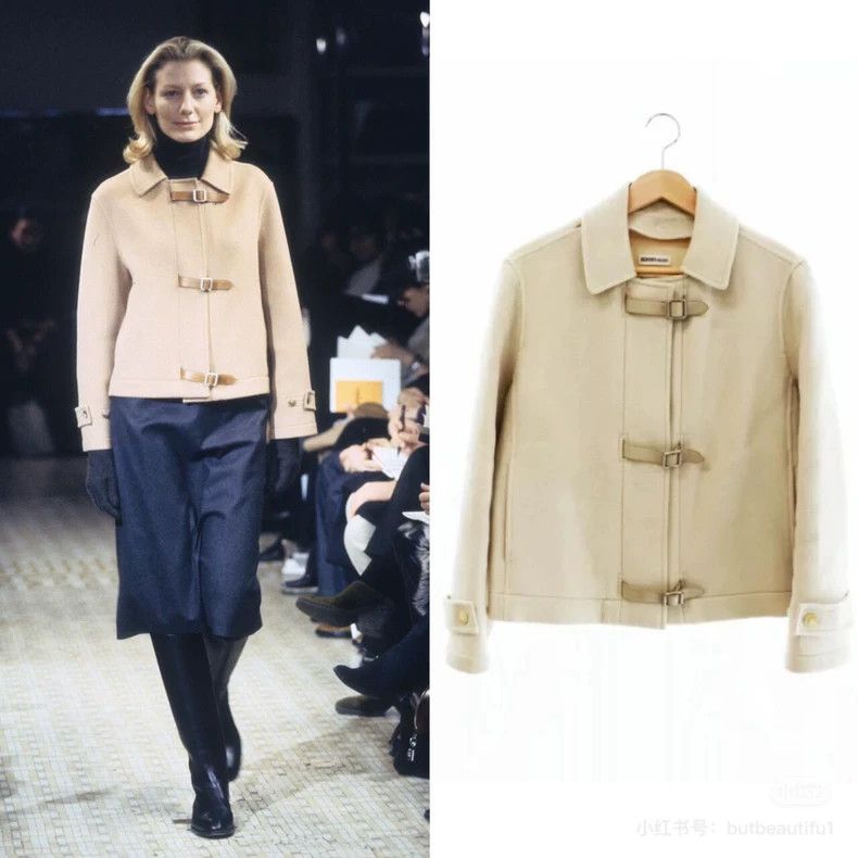 Loro Piana LORO PIANA Velvet coat with snap fasteners Size XS / US 0-2 / IT 36-38 - 3 Thumbnail