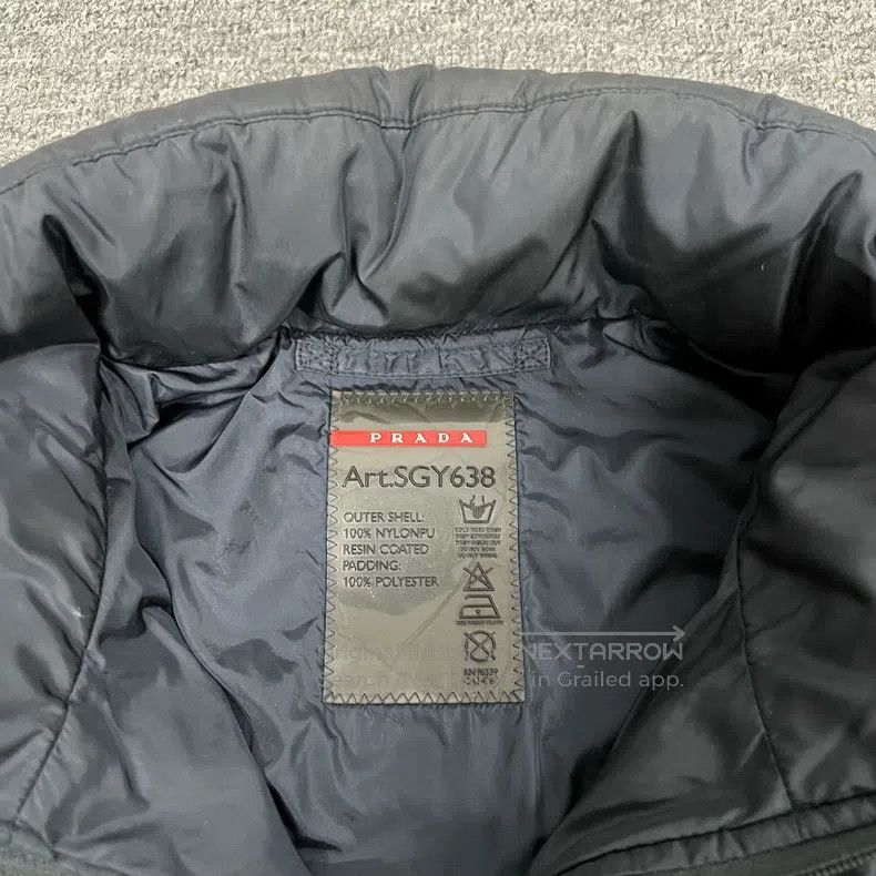 Prada Prada Letter Logo Cotton Jacket Size US L / EU 52-54 / 3 - 6 Thumbnail