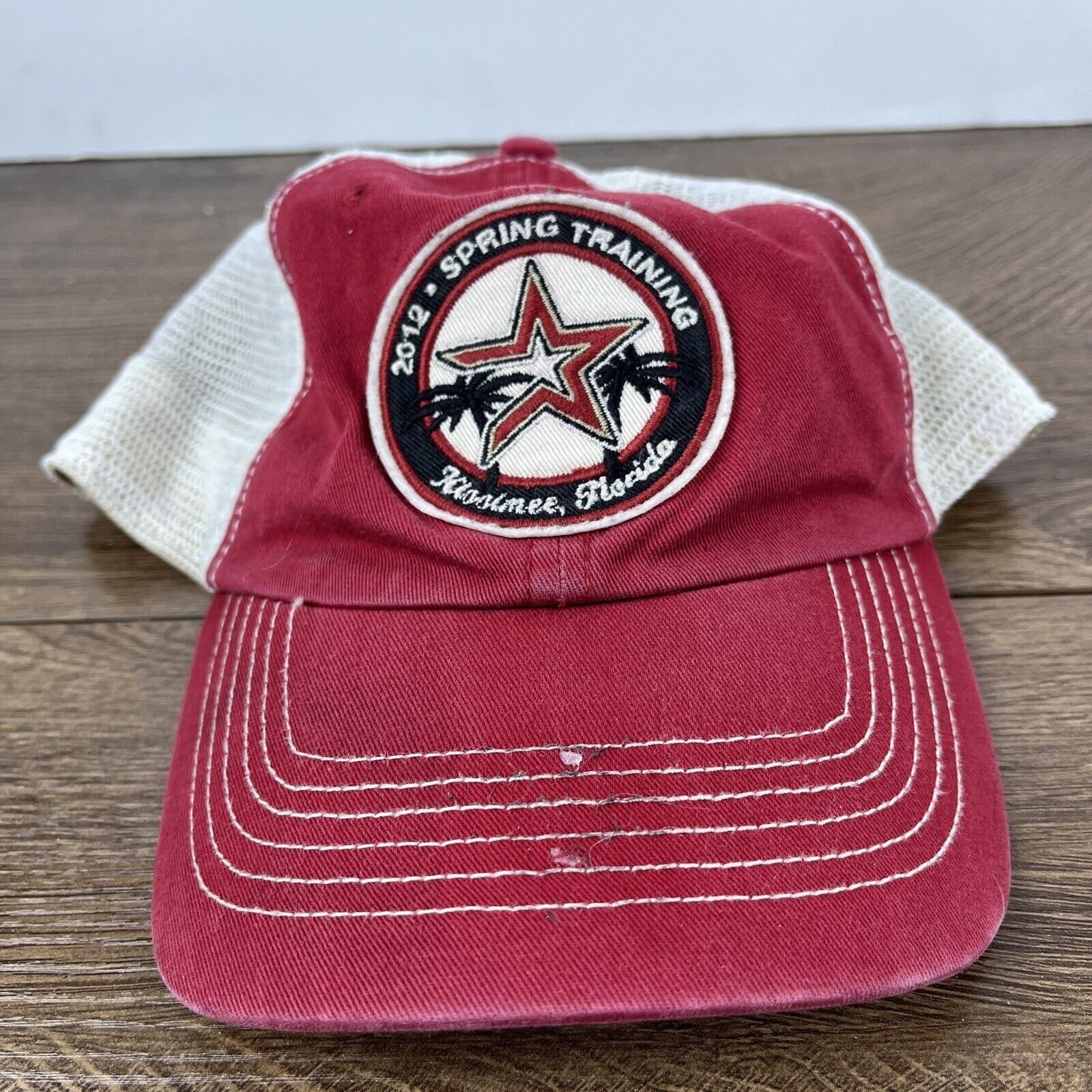 Other Houston Astros Spring Training 2012 Hat Red Hat Adjustable R Size ONE SIZE - 2 Thumbnail
