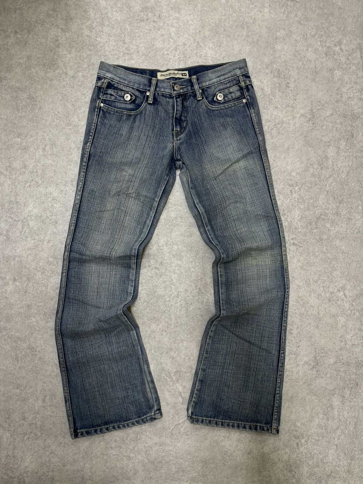 If Six Was Nine Diesel Ifsixwasnine Style Flare Denim Rockstar Grail LGB Size US 29 - 2 Thumbnail