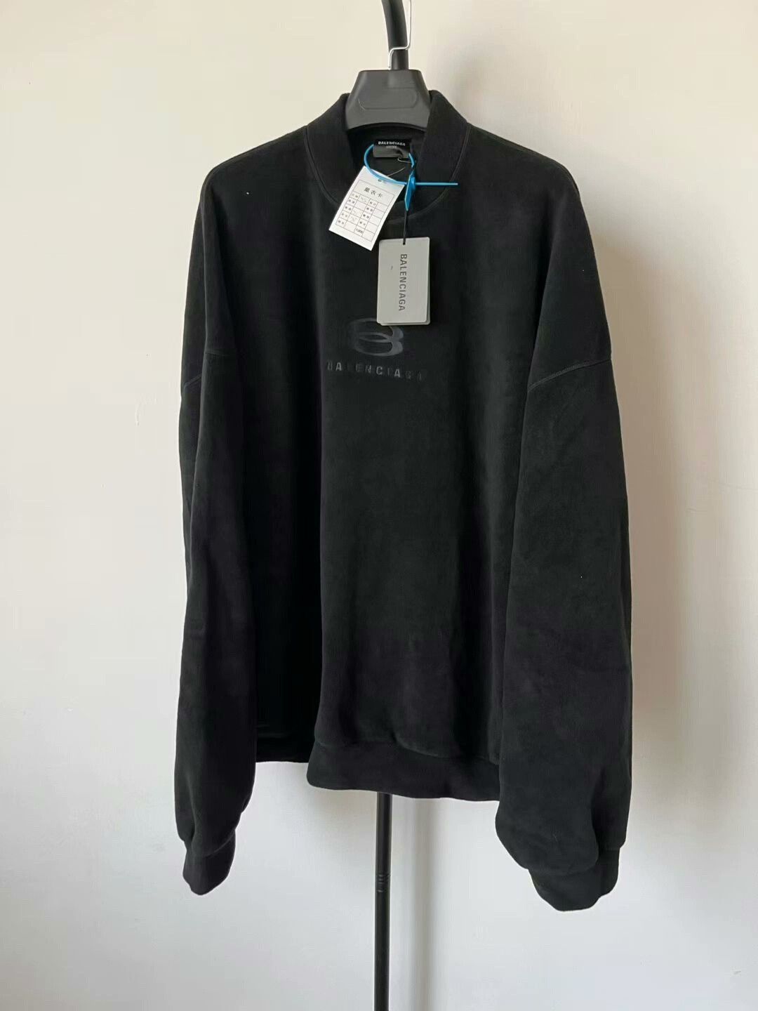 Balenciaga balenciaga double ring fleece sweatshirt Size US XS / EU 42 / 0 - 1 Thumbnail