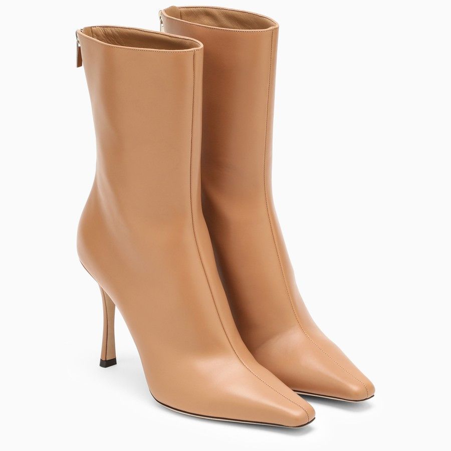Jimmy Choo o1d2blof0824 Ankle Boots in Brown Size US 9 / IT 39 - 2 Thumbnail
