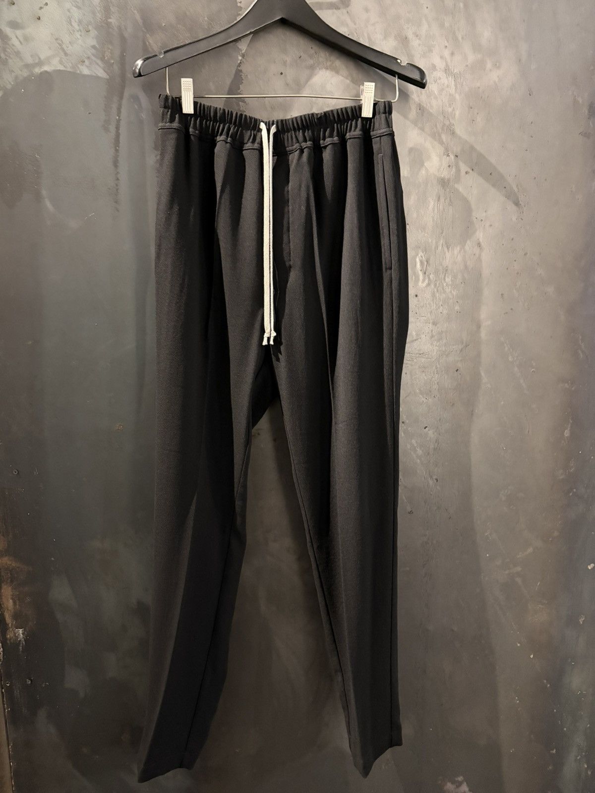 Rick Owens RICK OWENS DRAWSTRING SLIM LONG Size 50R - 1 Thumbnail