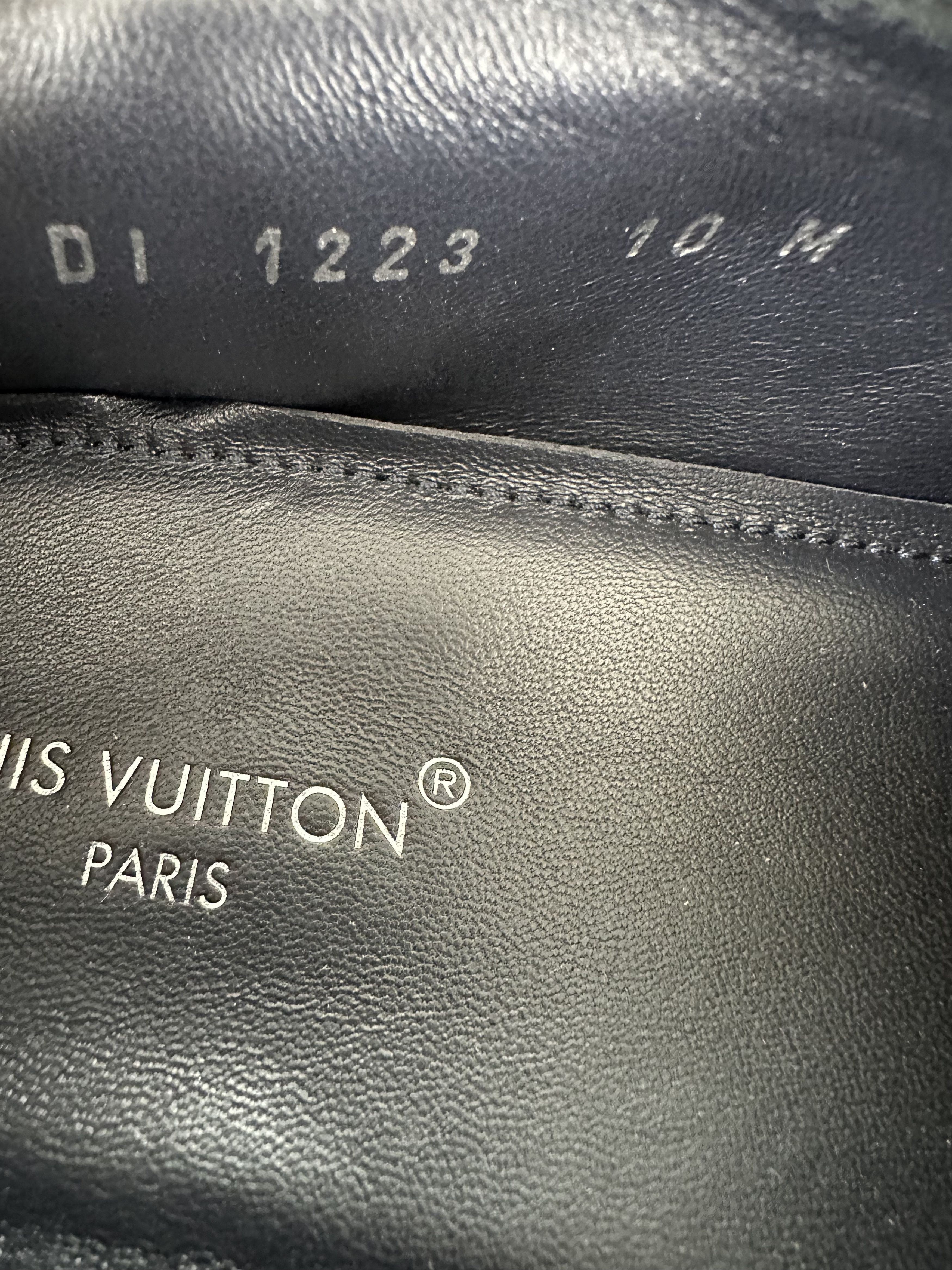 Louis Vuitton Louis Vuitton Navy Suede Estate Loafers Size US 11 / EU 44 - 6 Thumbnail