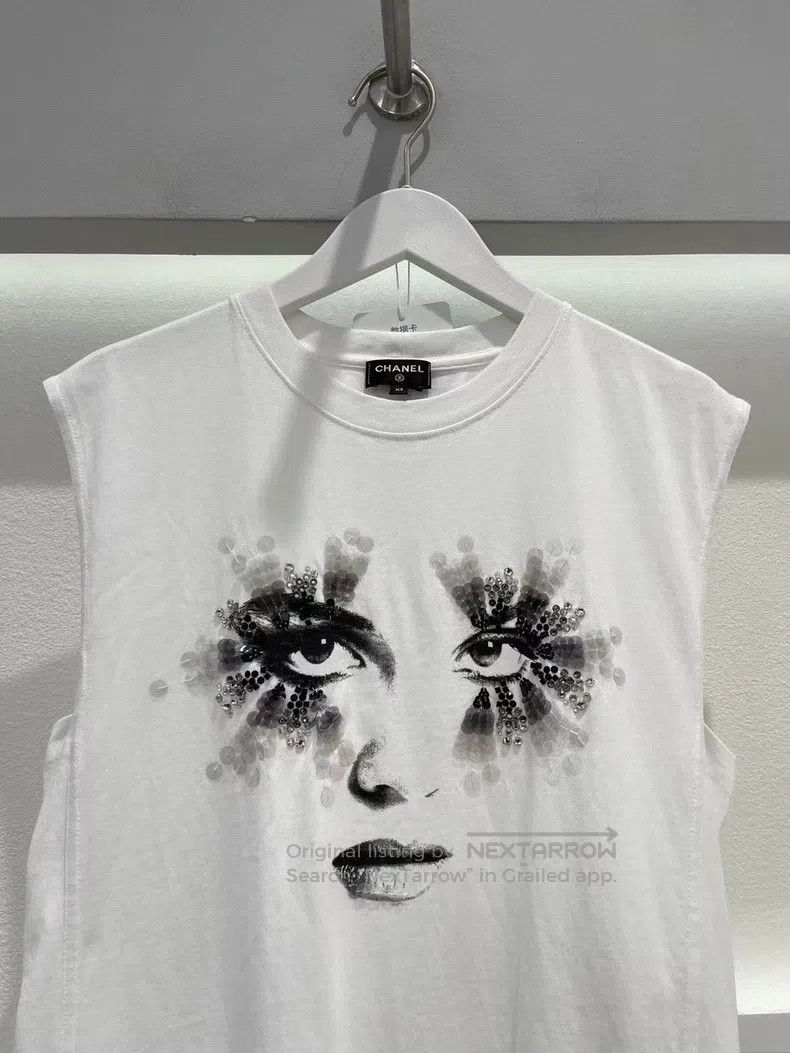 Chanel Chanel Portrait vest Size XS / US 0-2 / IT 36-38 - 3 Thumbnail