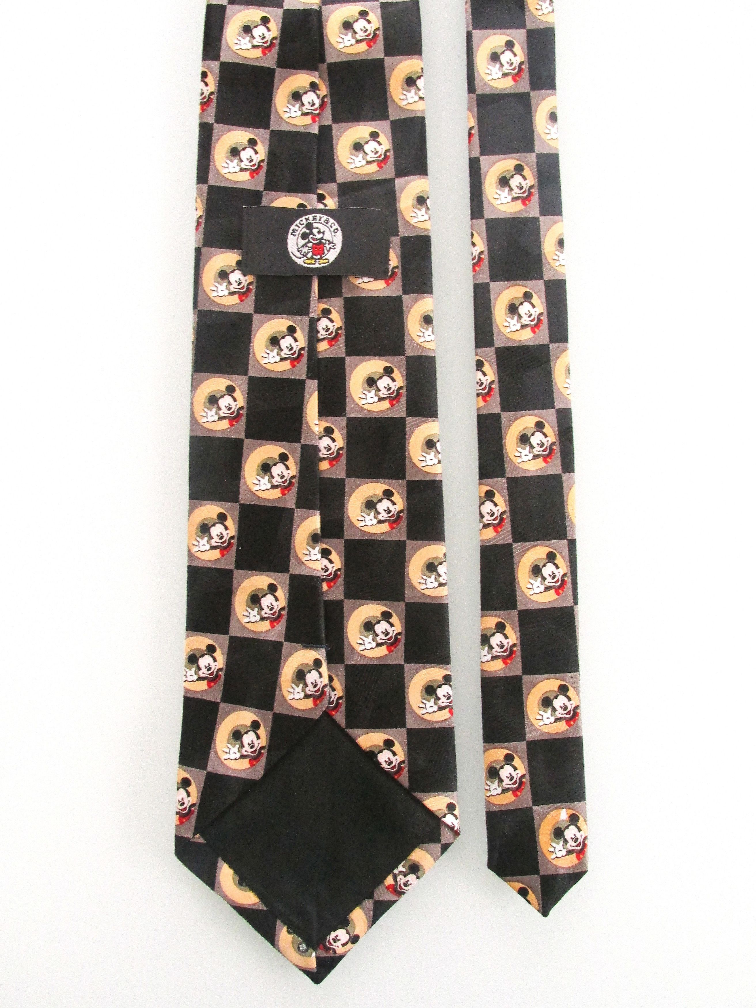 Disney Mickey Mouse/Disney Men's Silk Tie Size ONE SIZE - 4 Thumbnail
