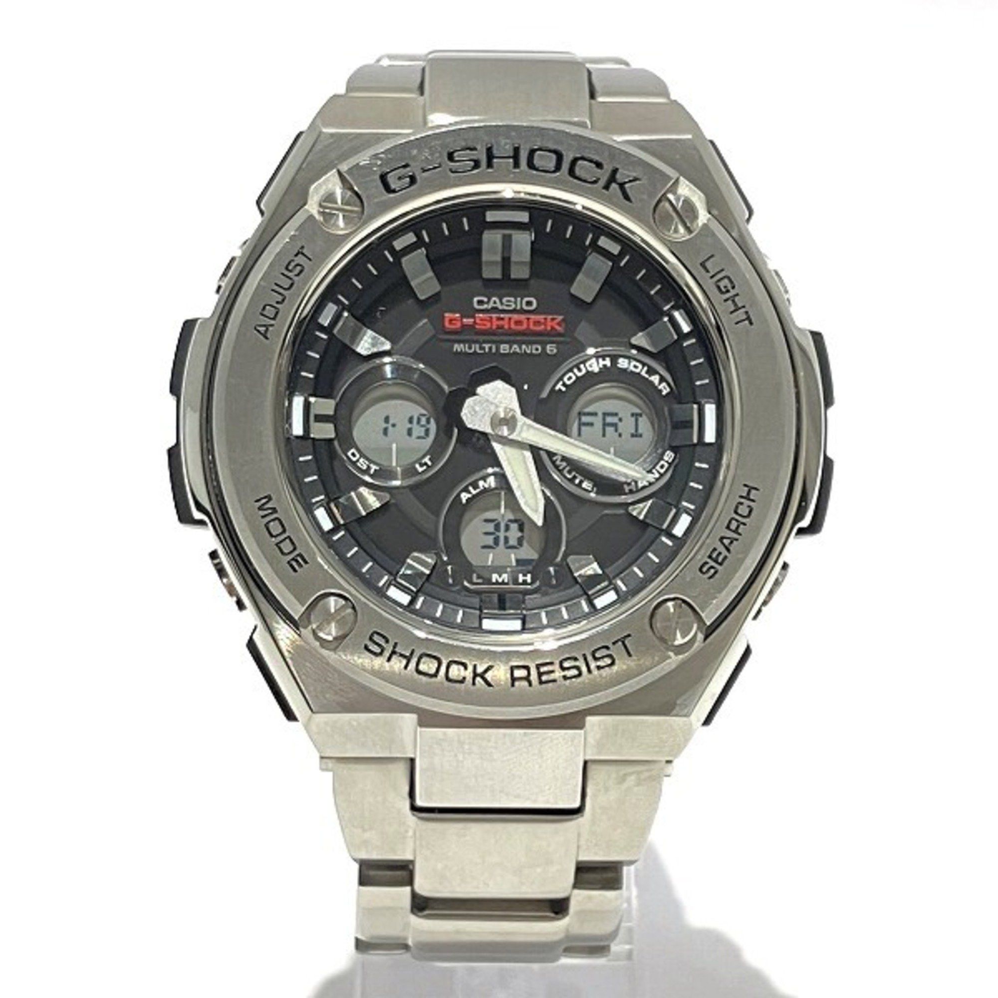 image of Casio G-Shock G-Steel Gst-W310D Radio Solar Watch Men's in Silver
